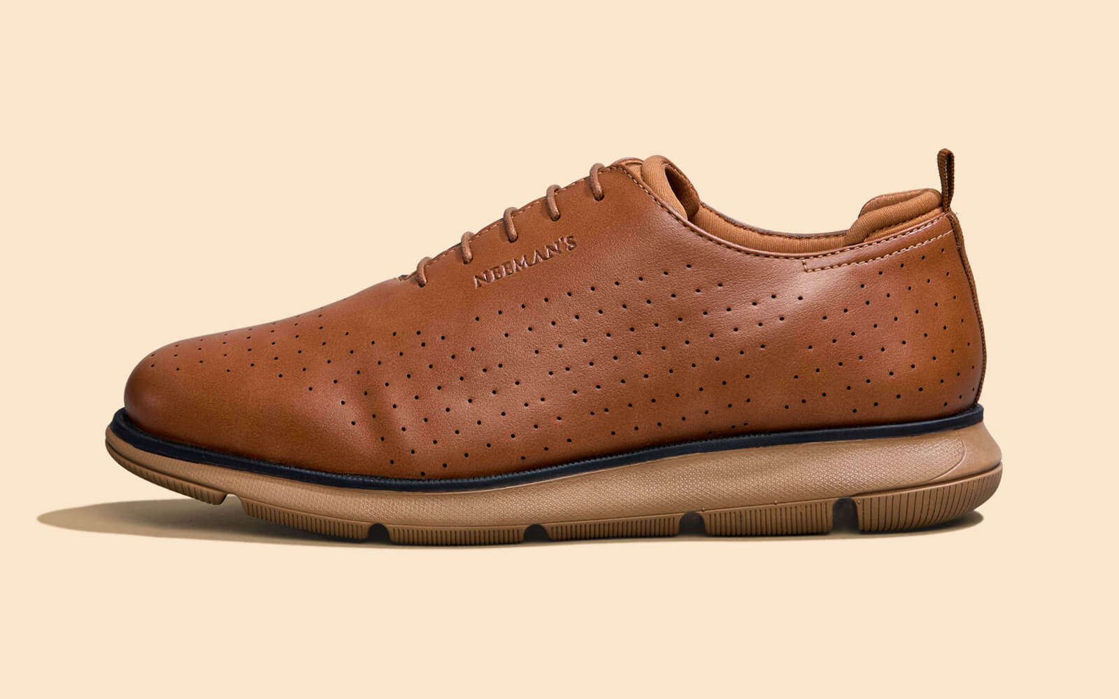 Neeman's Flexy Brogues : Tan
