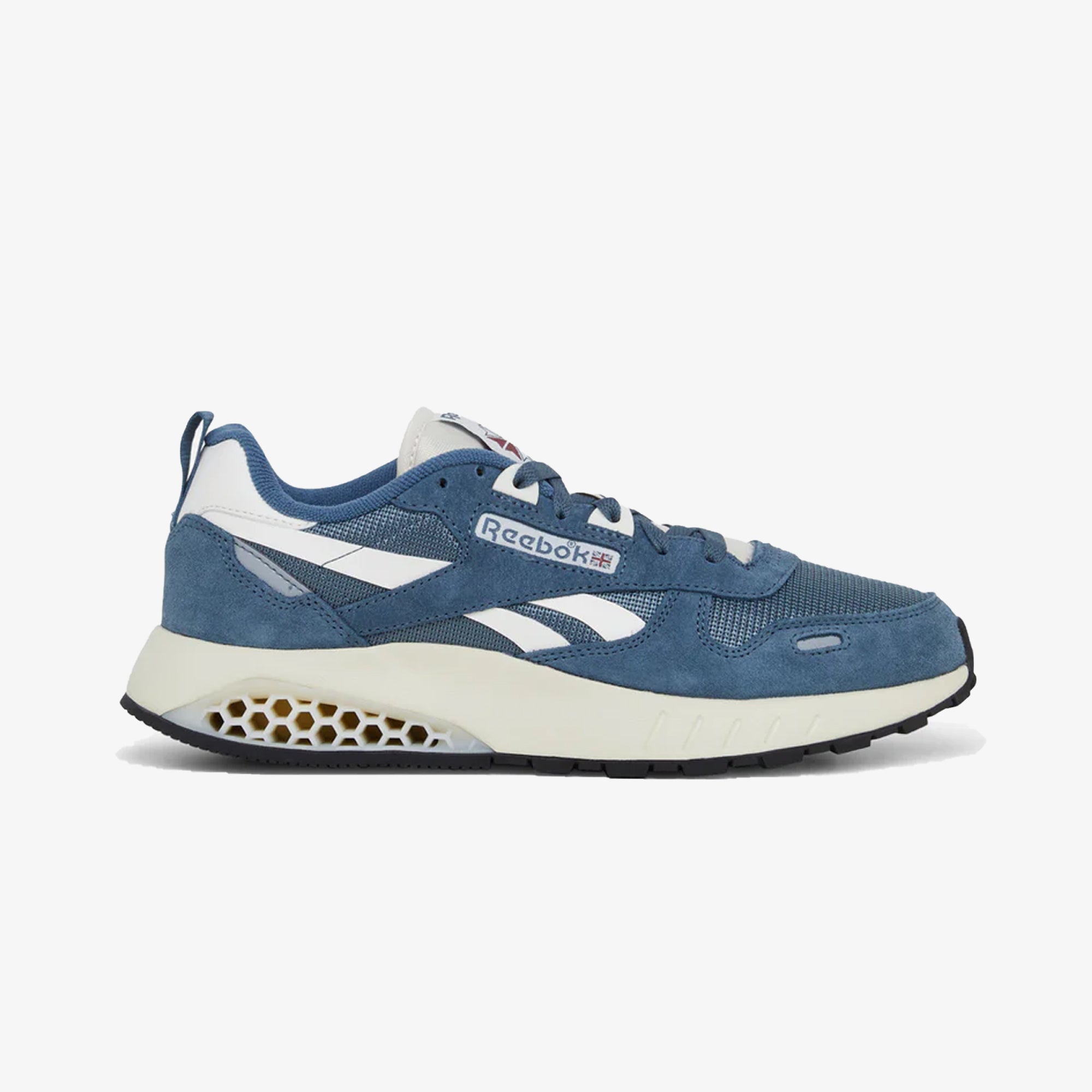 Reebok | CLASSIC LEARHER HEXALITE + { HOOPS BLUE/CHALK/ALABASTER - view 4