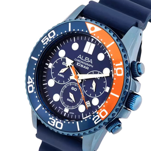 Alba Active Blue Dial Men 45mm AT3J45X1 - view 2