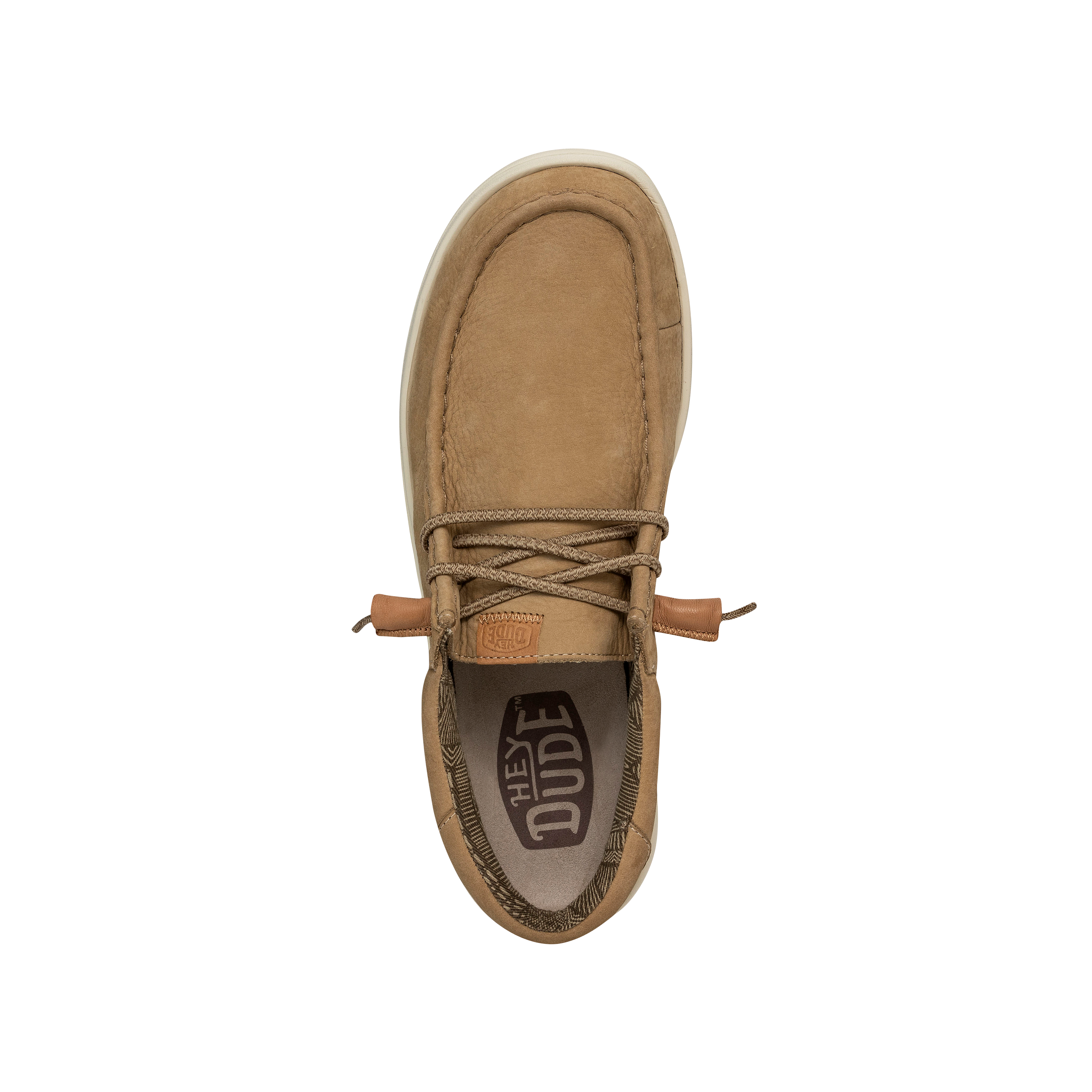 HEYDUDE shoes Paul Craft Leather - Tan – Men's - view 6
