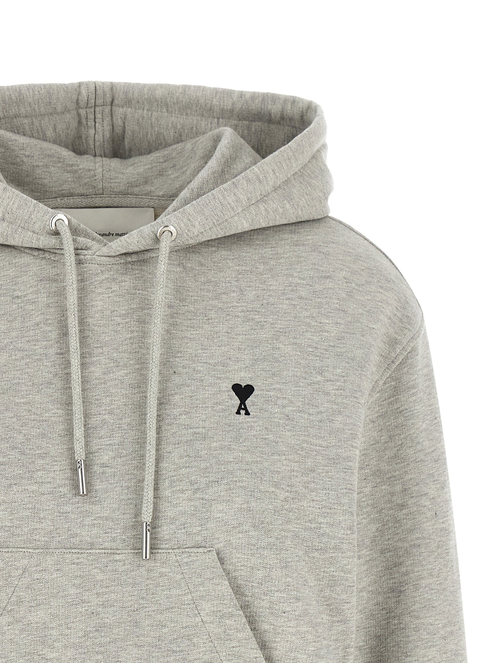 Ami Paris Ami De Cœur Hoodie – 100% cotton - view 3