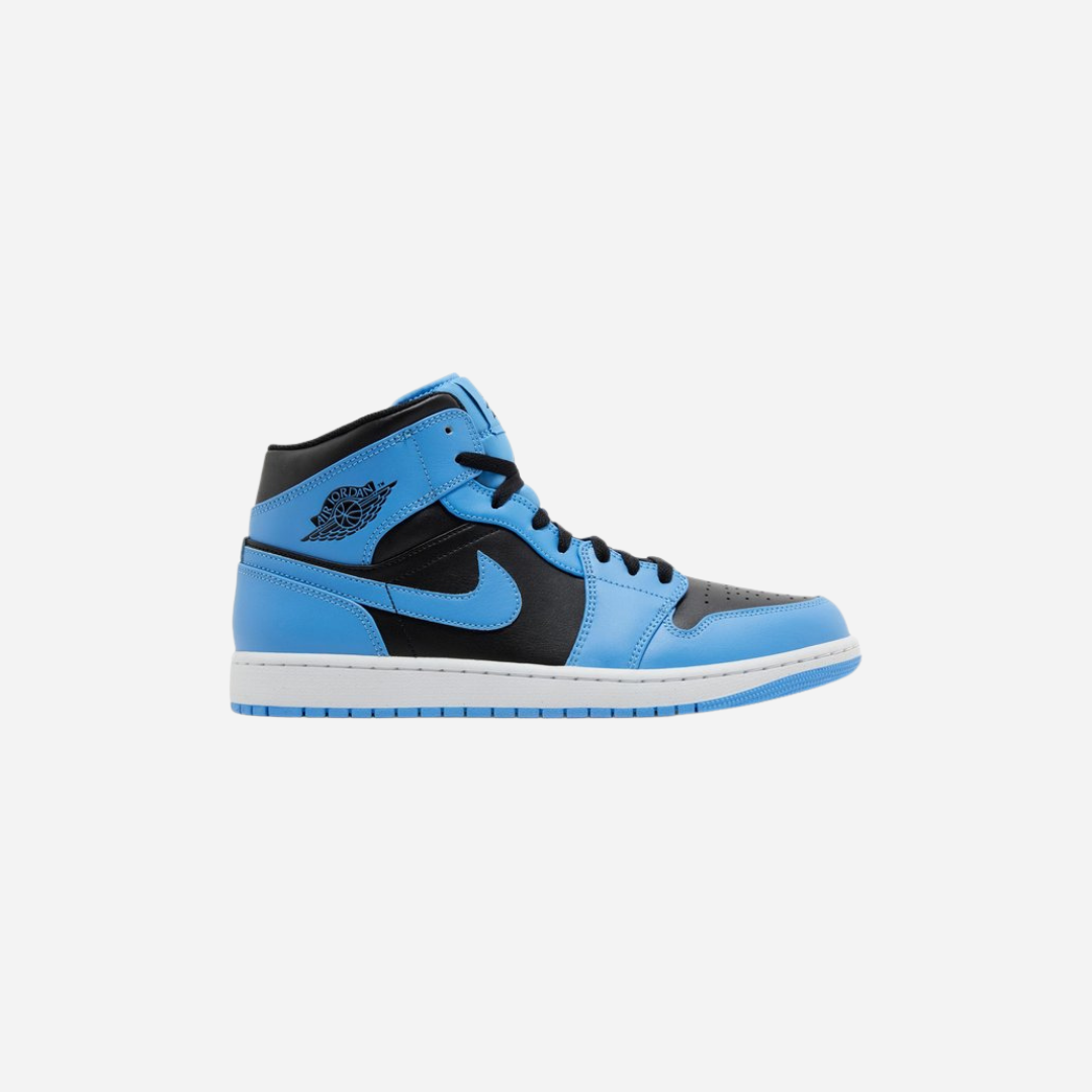 Nike Jordan 1 Mid University Blue Black