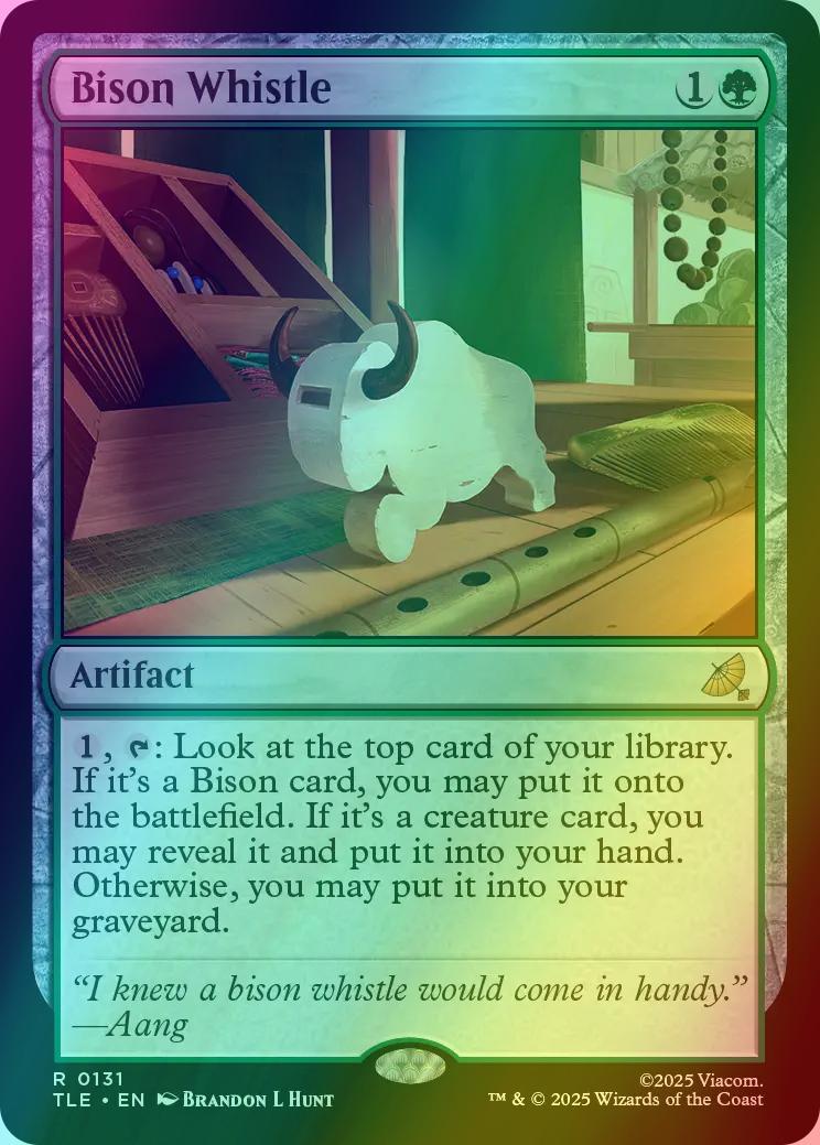 Bison whistle 131 – Magic Bison Whistle [131] [Avatar: The Last Airbender Eternal] [Foil]