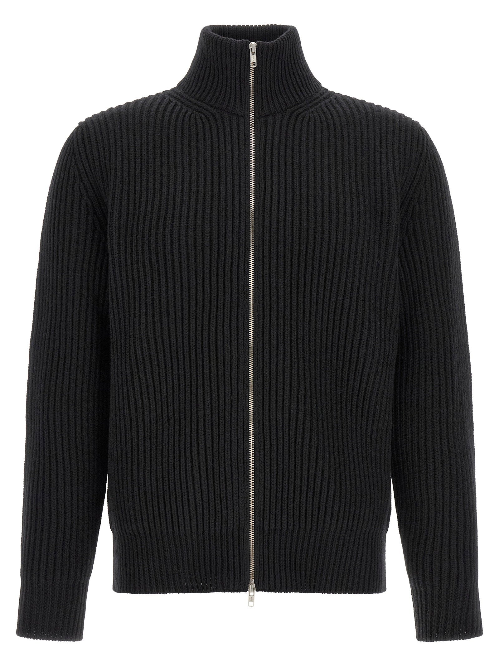 Mm6 Maison Margiela White Stitch Line Jacket – 80% wool, 20% polyamide