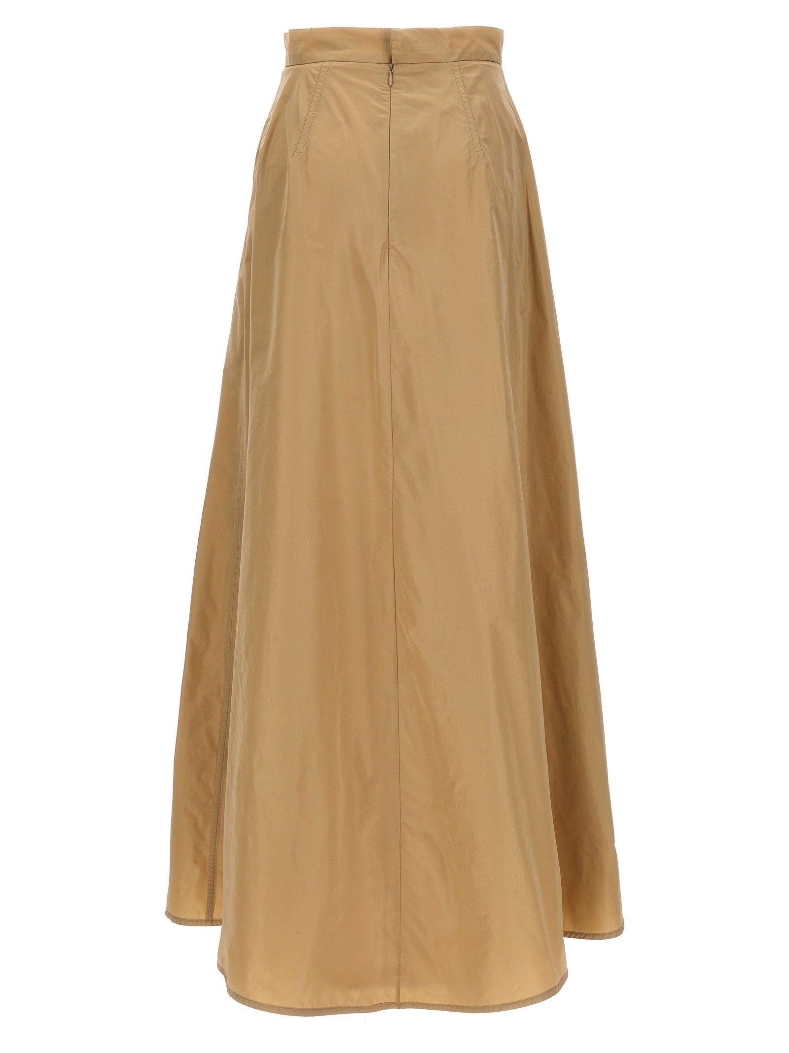 Jil Sander Long Flared Skirt – 100% polyester - view 2