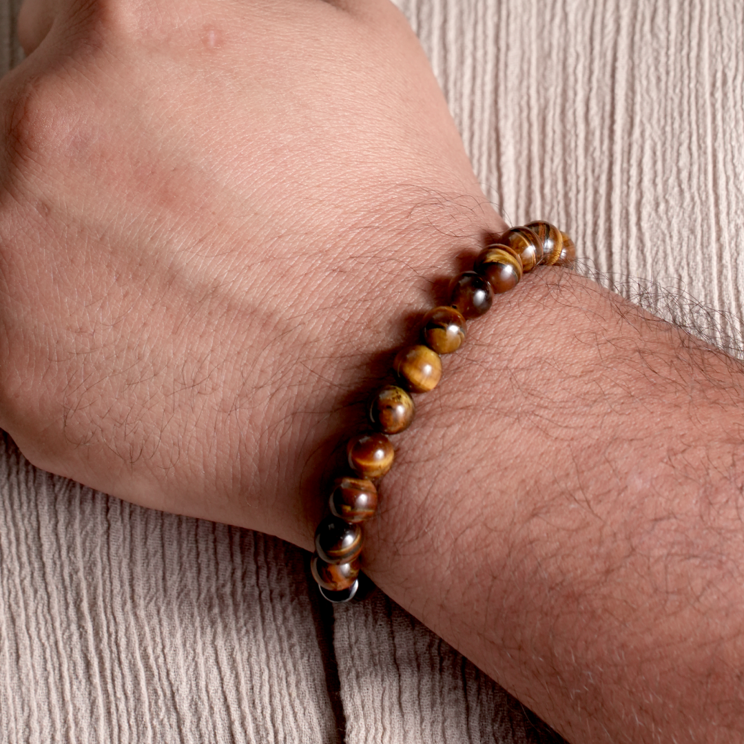 Bigsmall Tiger Eye Bracelet - view 4