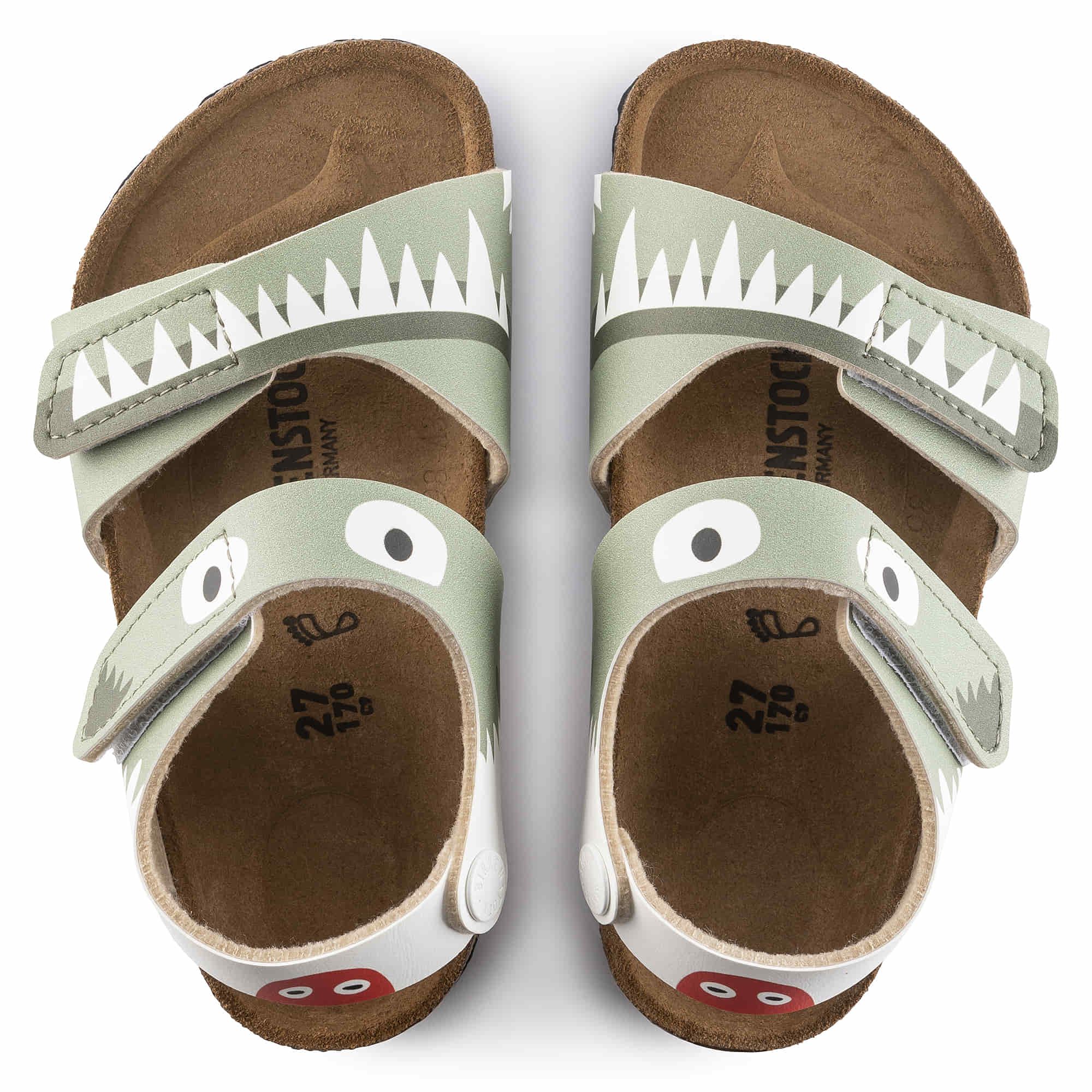 Birkenstock Palu Kids Birko-Flor – Green Green/Monster Green - view 2