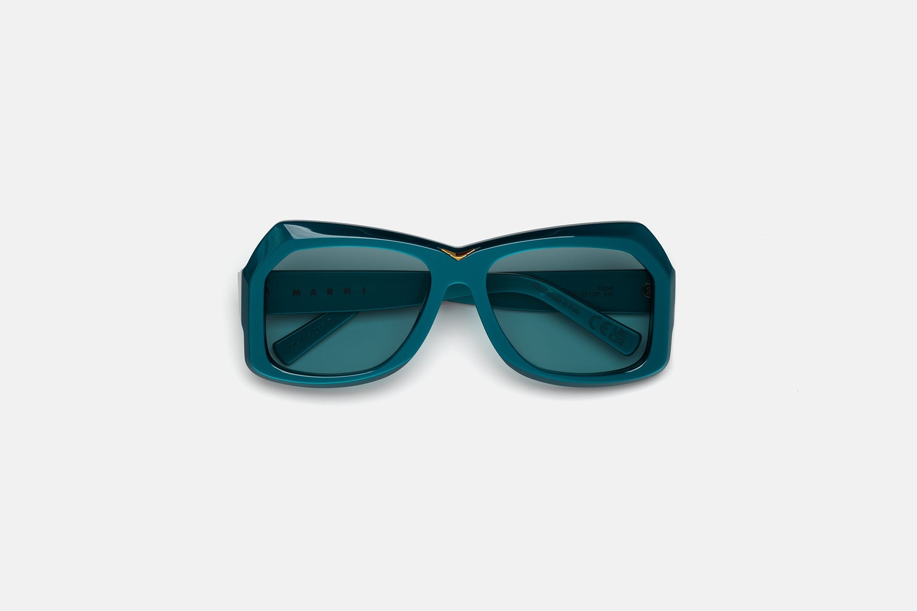MARNI Tiznit Metallic Teal