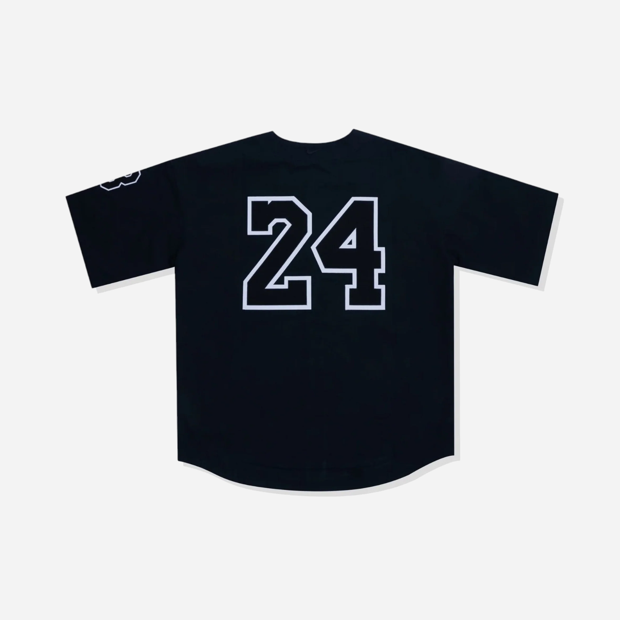 Nike Kobe Bryant Baseball Jersey Black - view 2