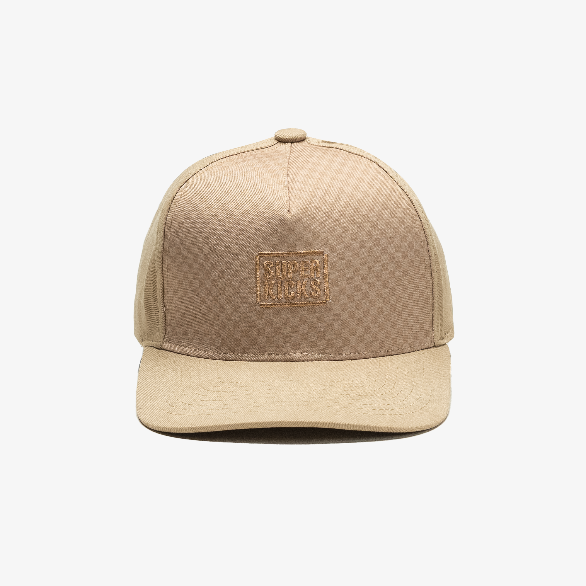 Superkicks | CHECKERBOARD CAP { BEIGE - view 2