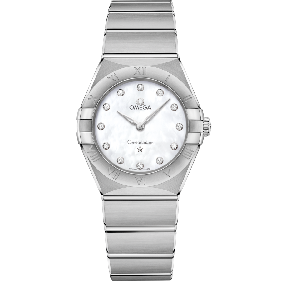 Omega Constellation Quartz mother Of Pearl Dial Women 28MM