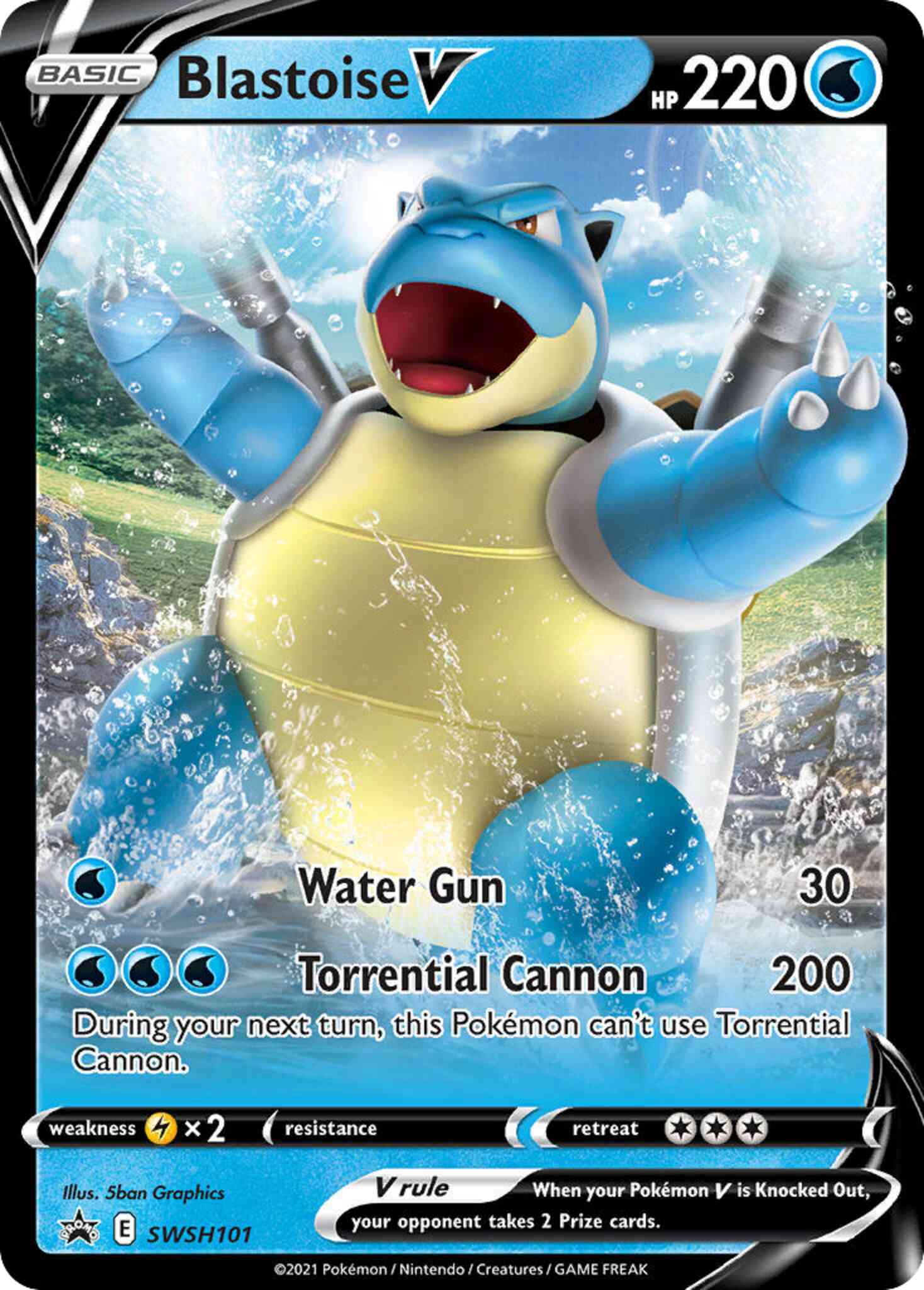 Promo swshp-swsh101 ultra – Pokémon Blastoise V - SWSH101 - Promo [swshp-SWSH101] [Ultra]