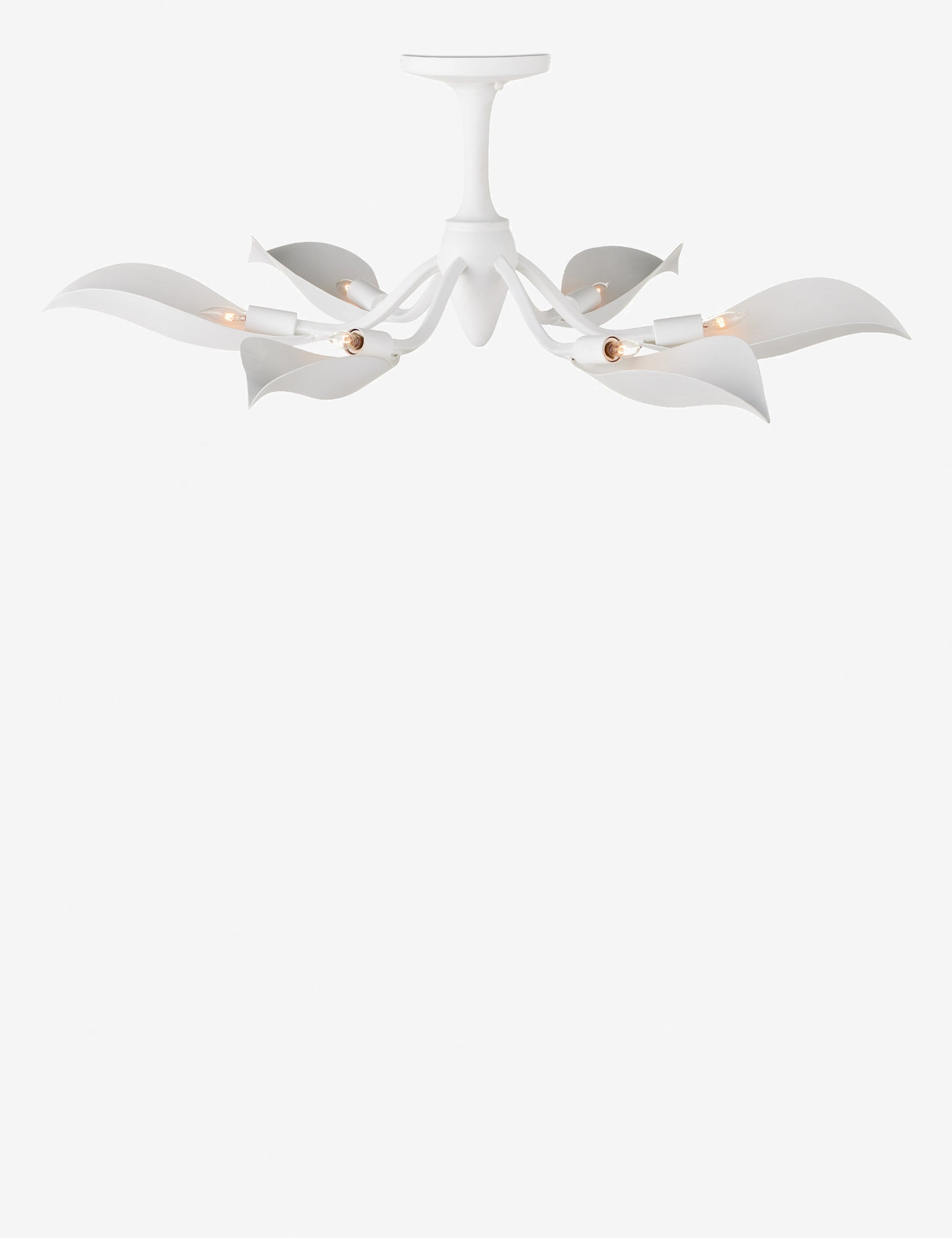 Lulu and Georgia Popelin Semi-Flush Mount Light - view 2