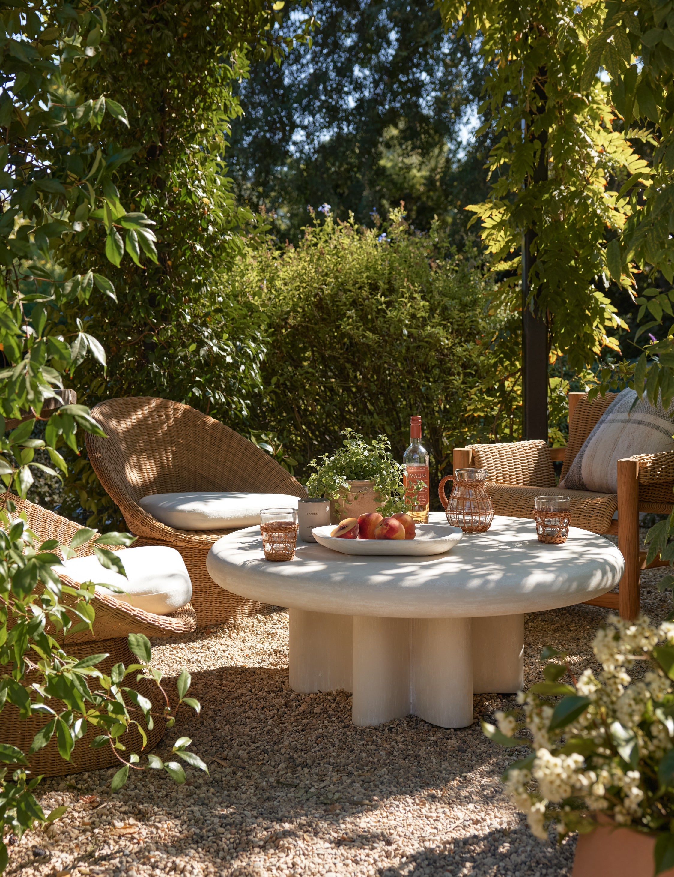 Lulu and Georgia Ruiz Indoor / Outdoor Round Coffee Table - view 2
