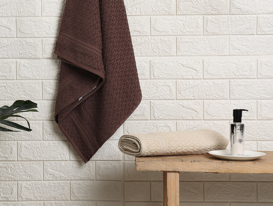 100 cotton bath – Spaces India Multi 2 Piece 100% Cotton Bath Towel - Radiance By Spaces