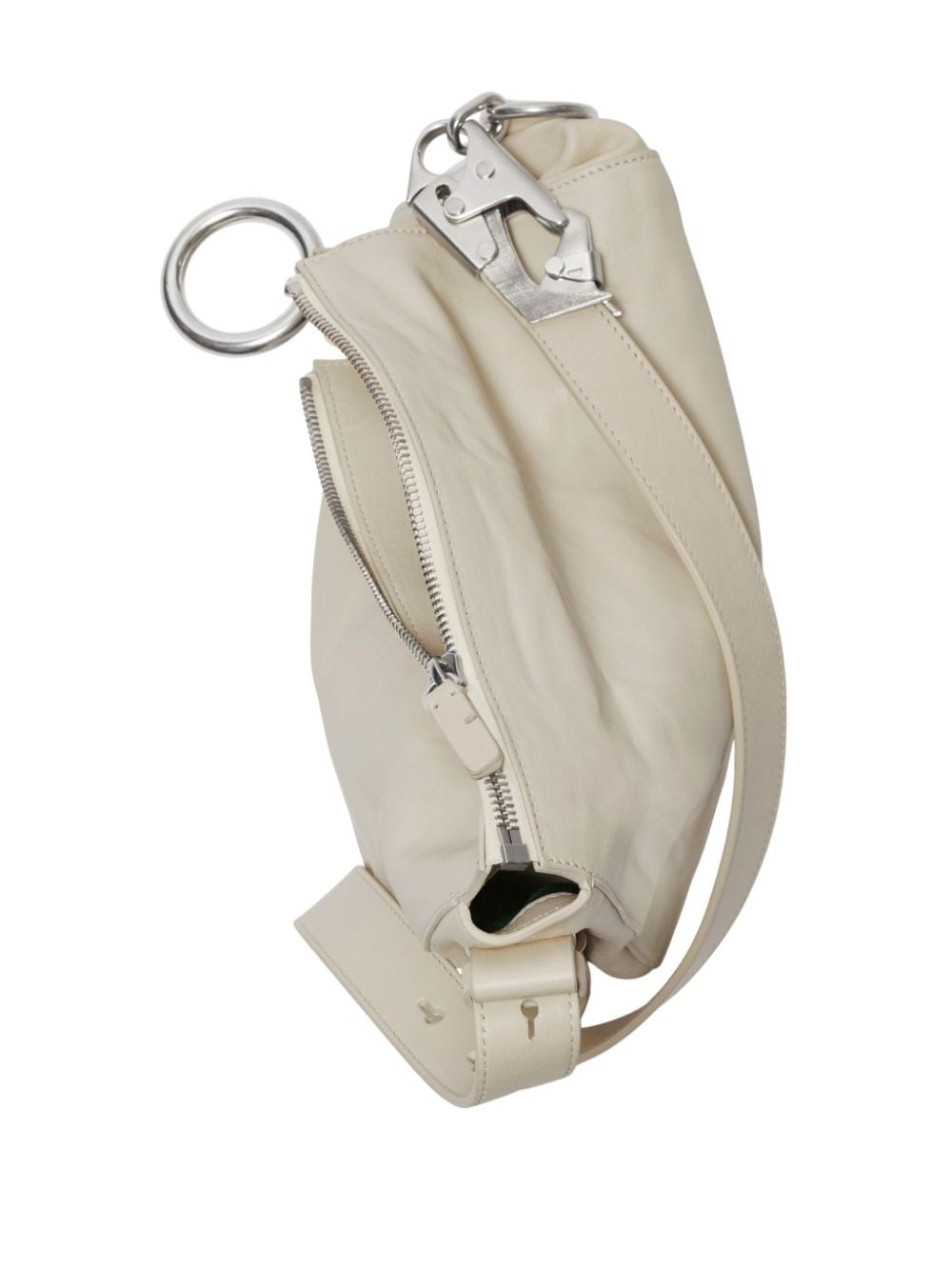 Burberry Small Knight Leather Shoulder Bag – Outer: Calf Leather 100% - view 2