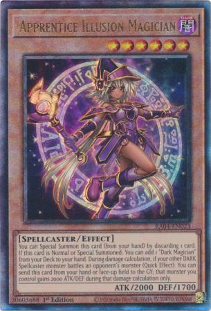 Yu-Gi-Oh! Apprentice Illusion Magician - RA04-EN023 - Ultimate Rare - 1st Edition