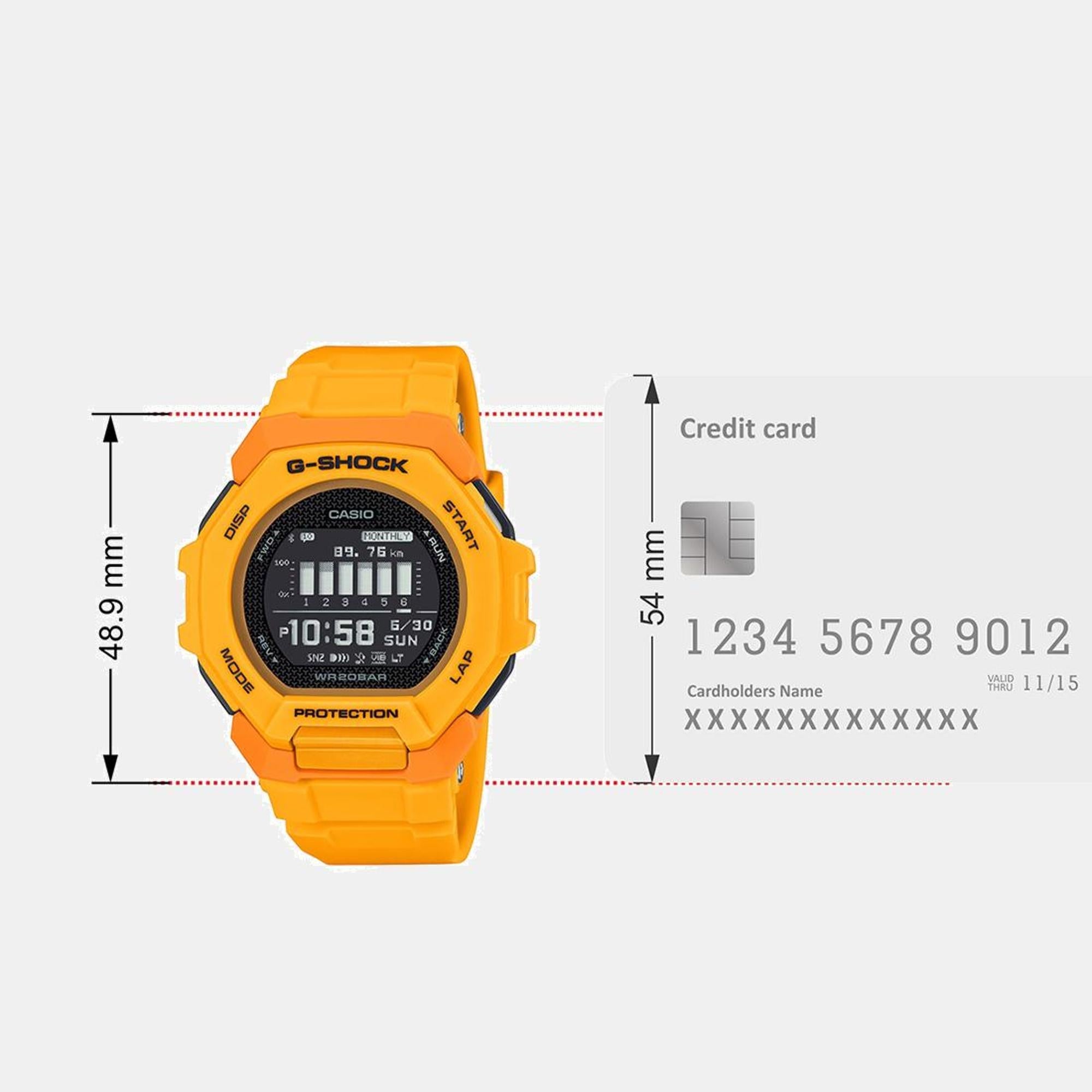 Casio G-Shock Men Quartz Black Dial Digital Resin Watch G1588 - view 9