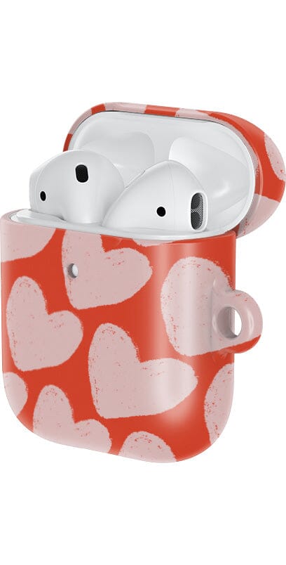 Casetry Love You More | Heart Doodle AirPods Case - view 2