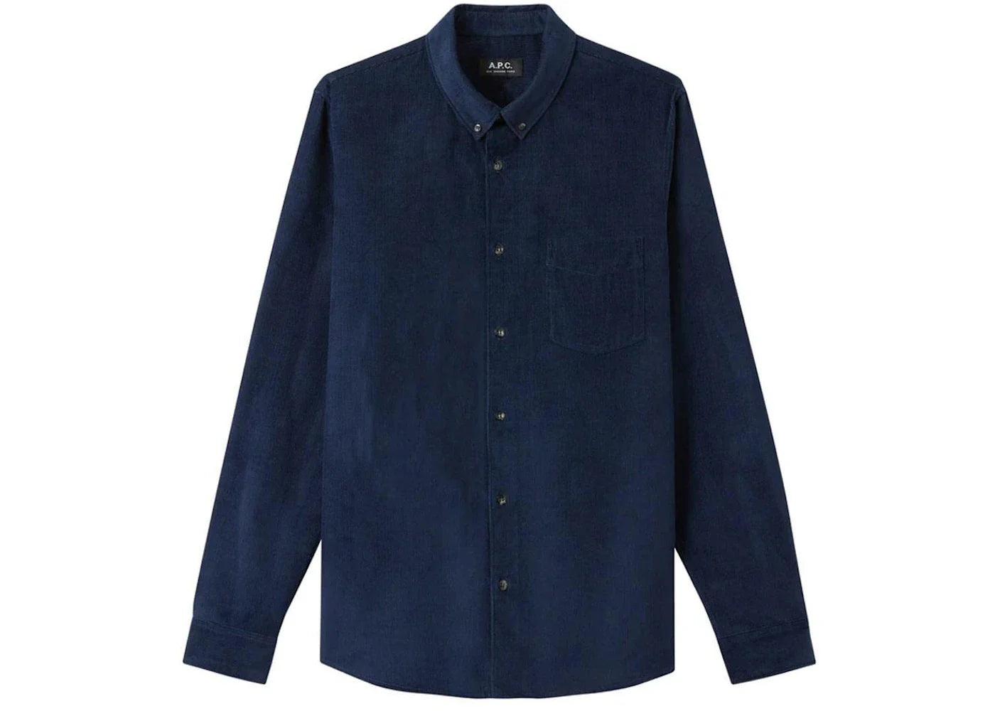 P c serge – A.P.C. Serge Shirt Navy Blue