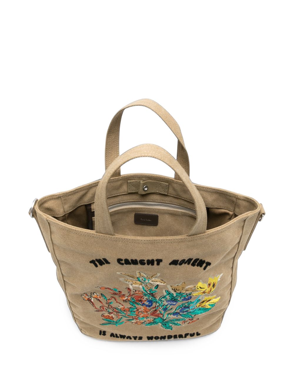 Paul Smith Floral Canvas Tote - view 5