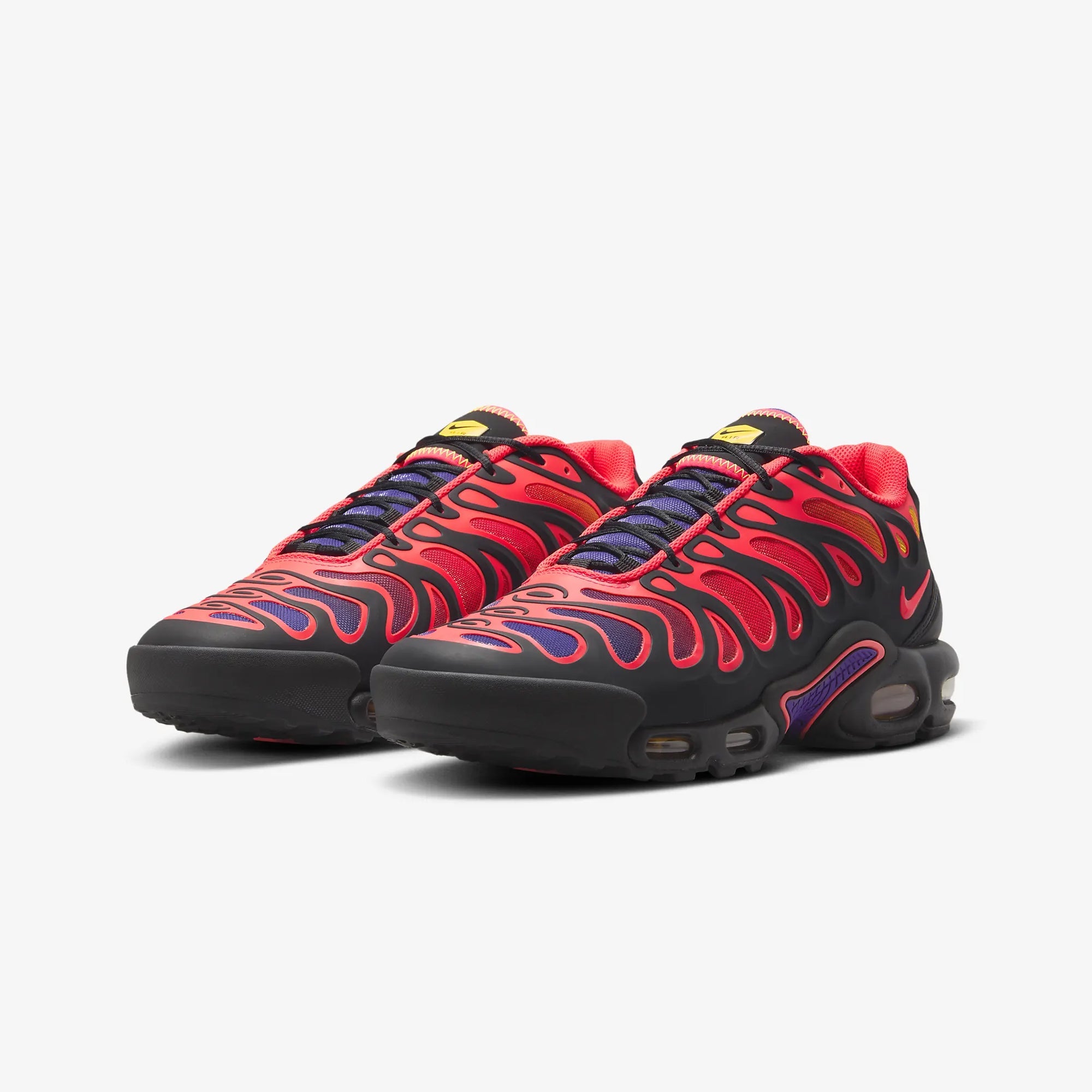 Nike | AIR MAX PLUS DRIFT { BLACK/BRIGHT CRIMSON-FIELD PURPLE - view 2