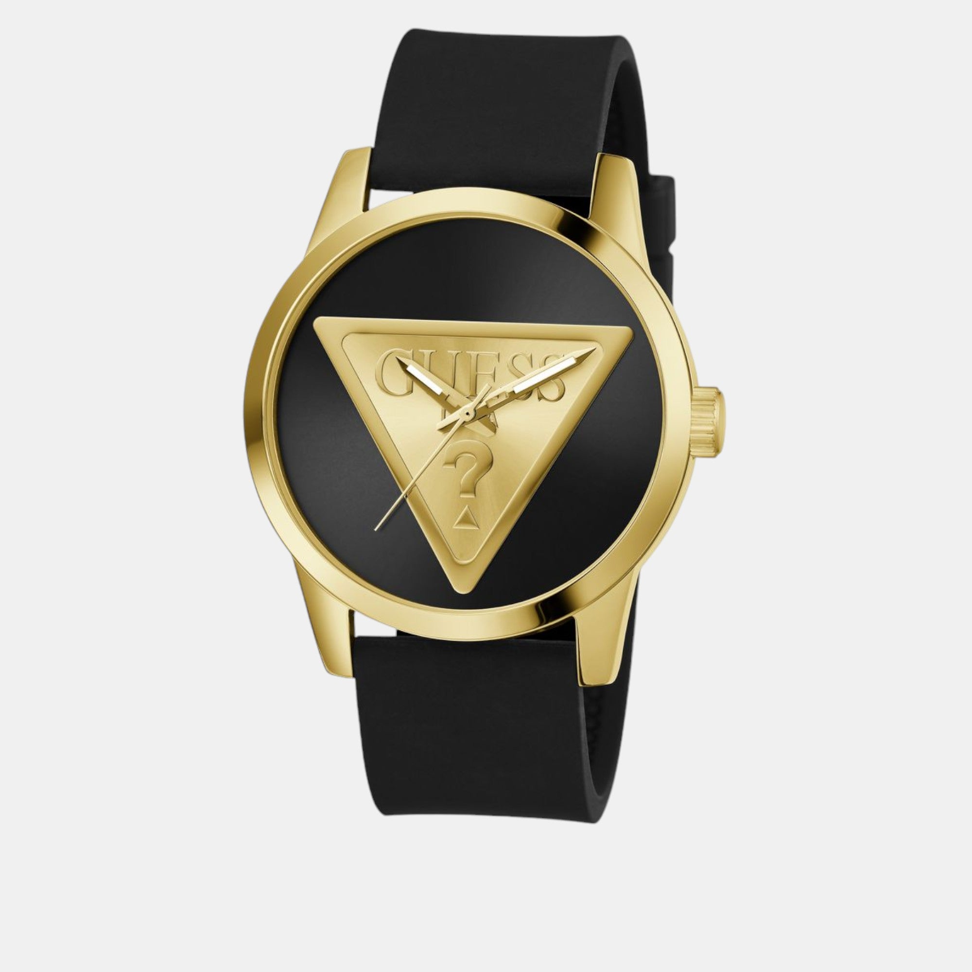 Guess Badge Men Quartz Black Dial Analog Silicone Watch GW0781G4 - view 2