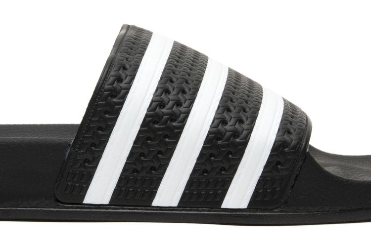 Yeezy adidas Adilette Slides Black White - view 2