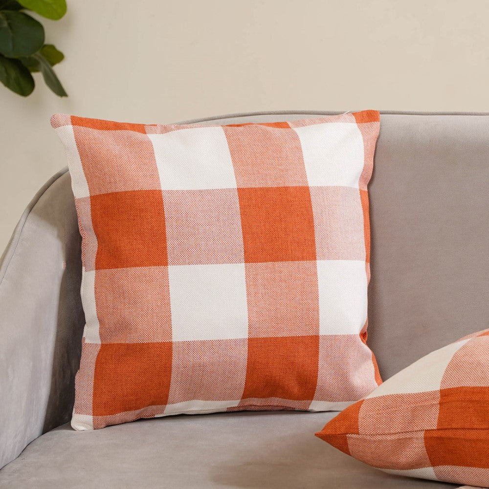 Nestasia Checked Cushion Cover Set of 2 - view 15
