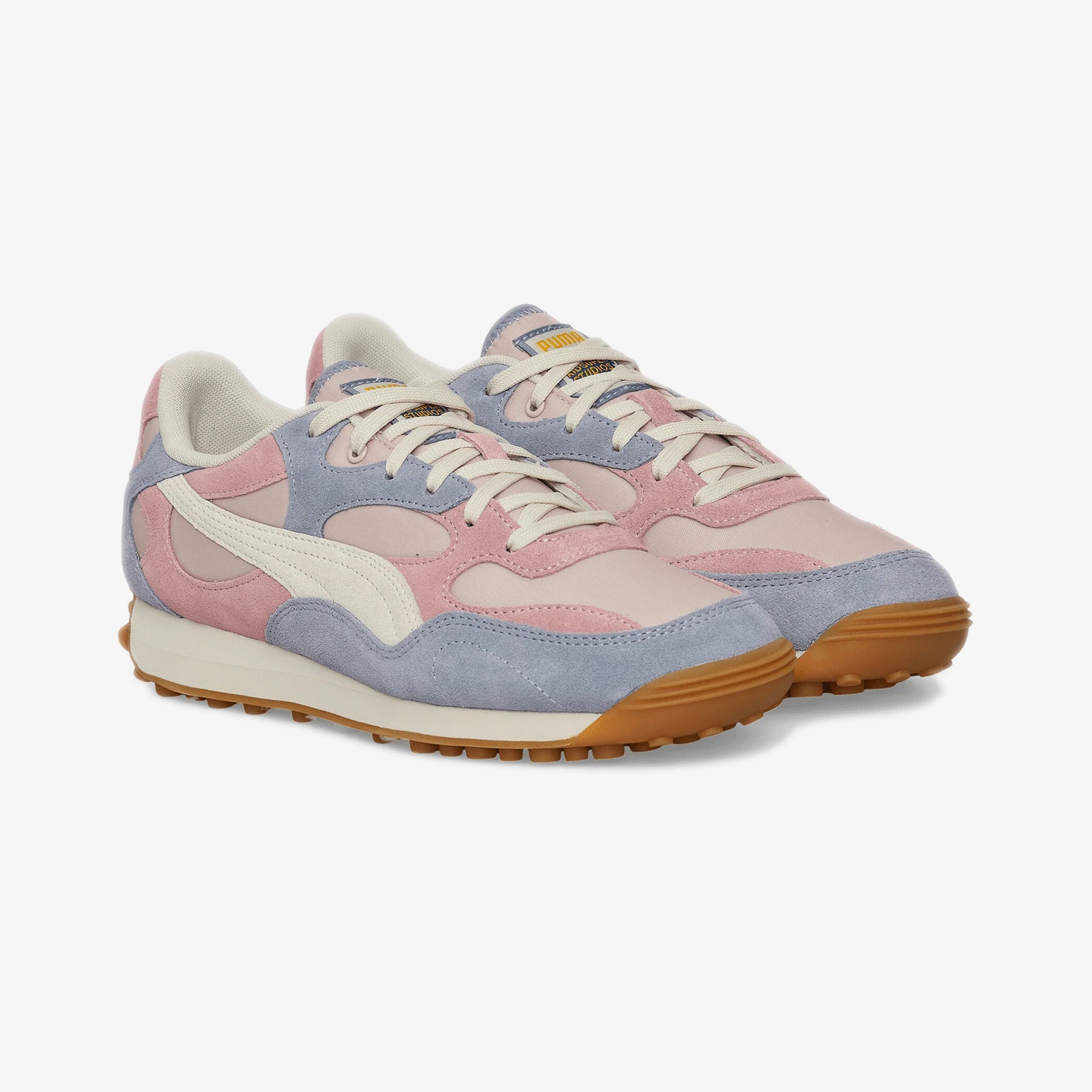 PUMA | x KIDSUPER EASY RIDER { MAUVE MIST-ALPINE SNOW - view 2