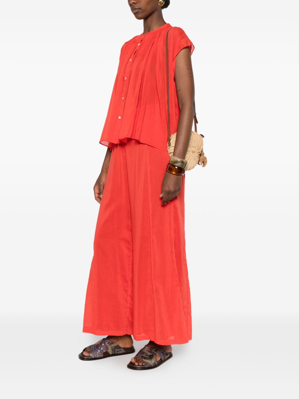 Forte Forte Voile cotton and silk trousers - view 2