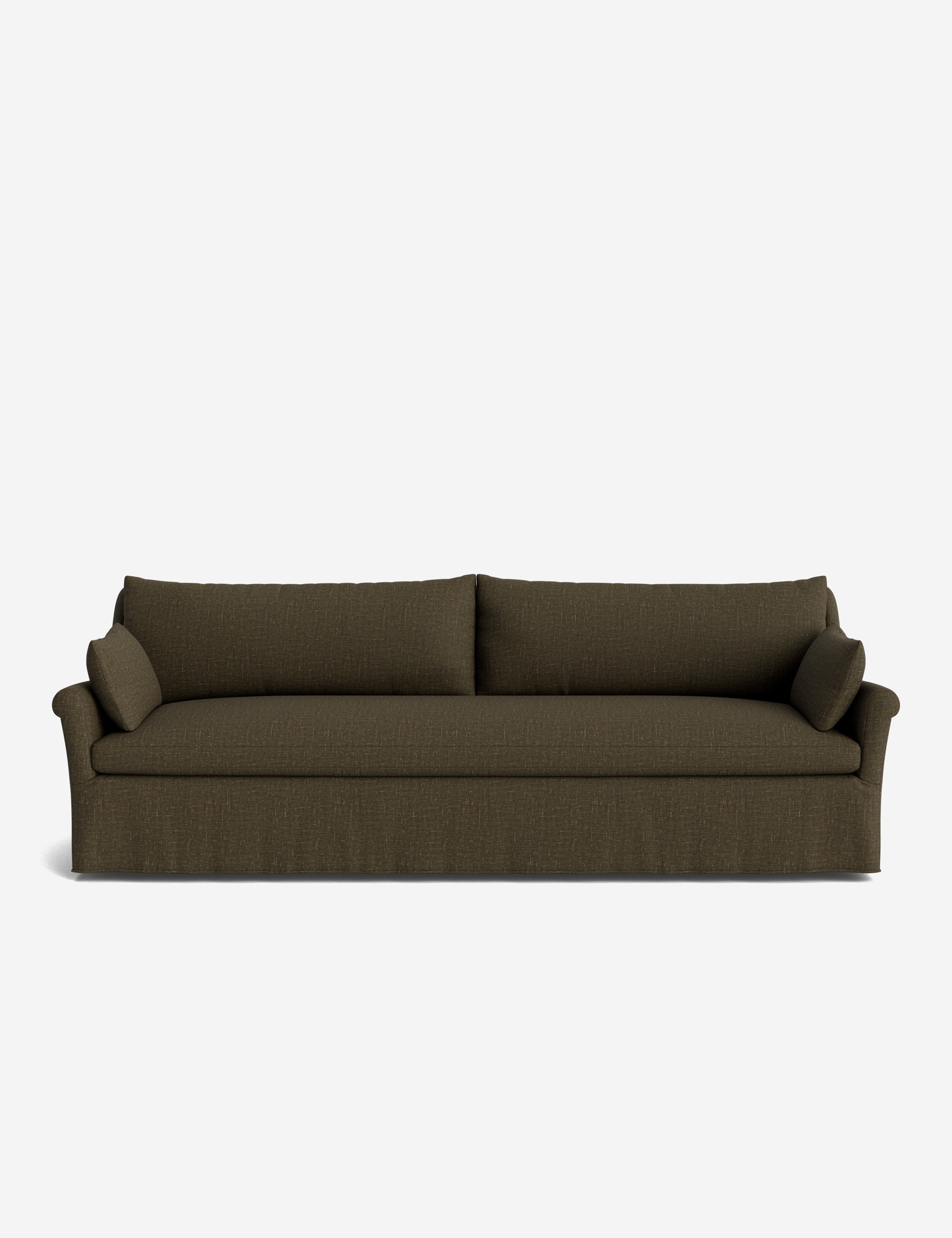 Lulu and Georgia Portola Rolled Arm Slipcover Sofa - view 132
