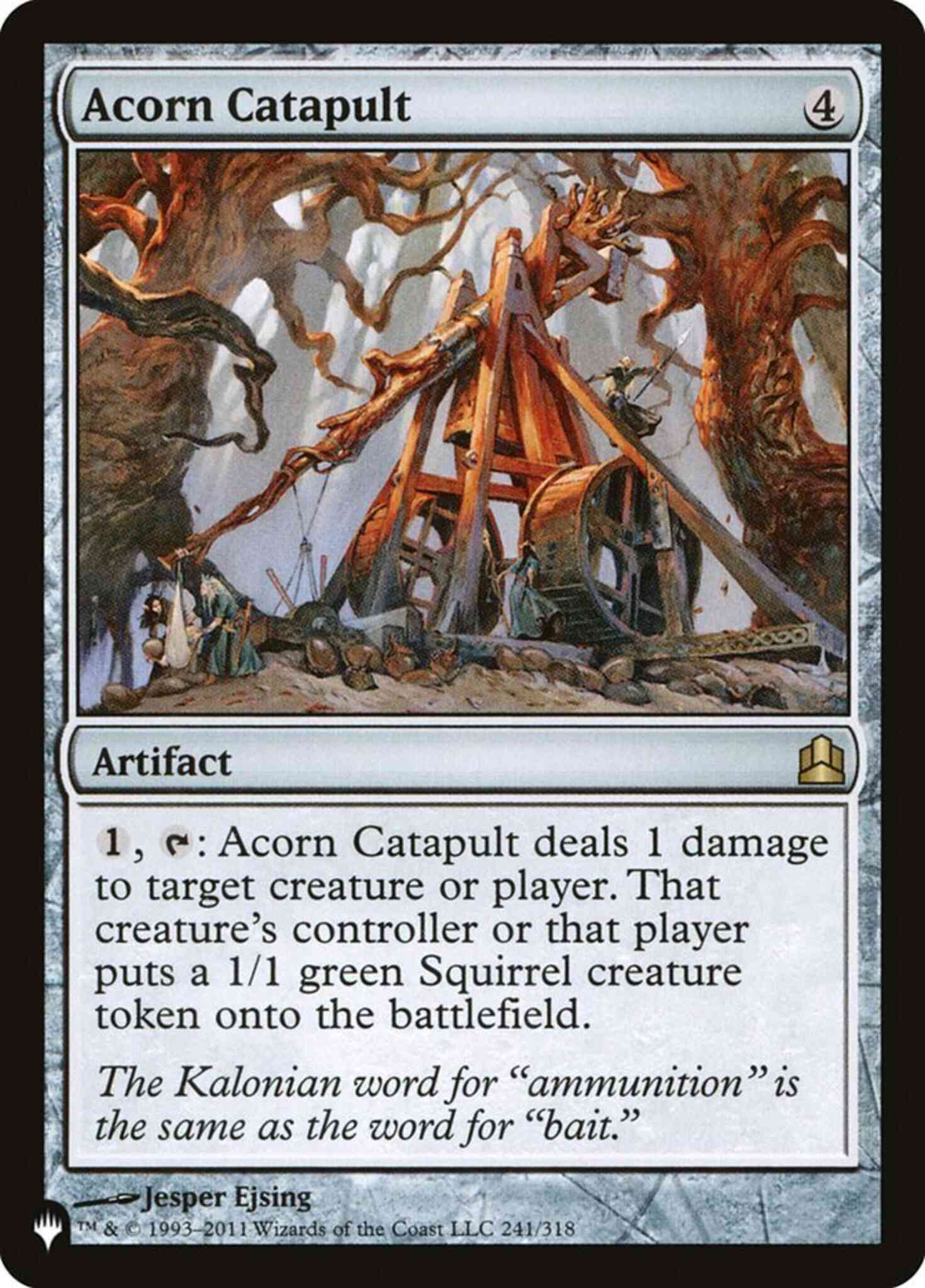 Acorn catapult cmd-241 – Magic Acorn Catapult [CMD-241] [The List] [Non-Foil]