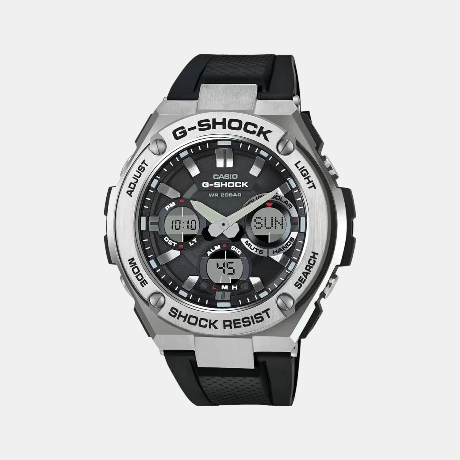 Casio G-Shock Men Quartz Black Dial Analog-Digital Resin Watch G609