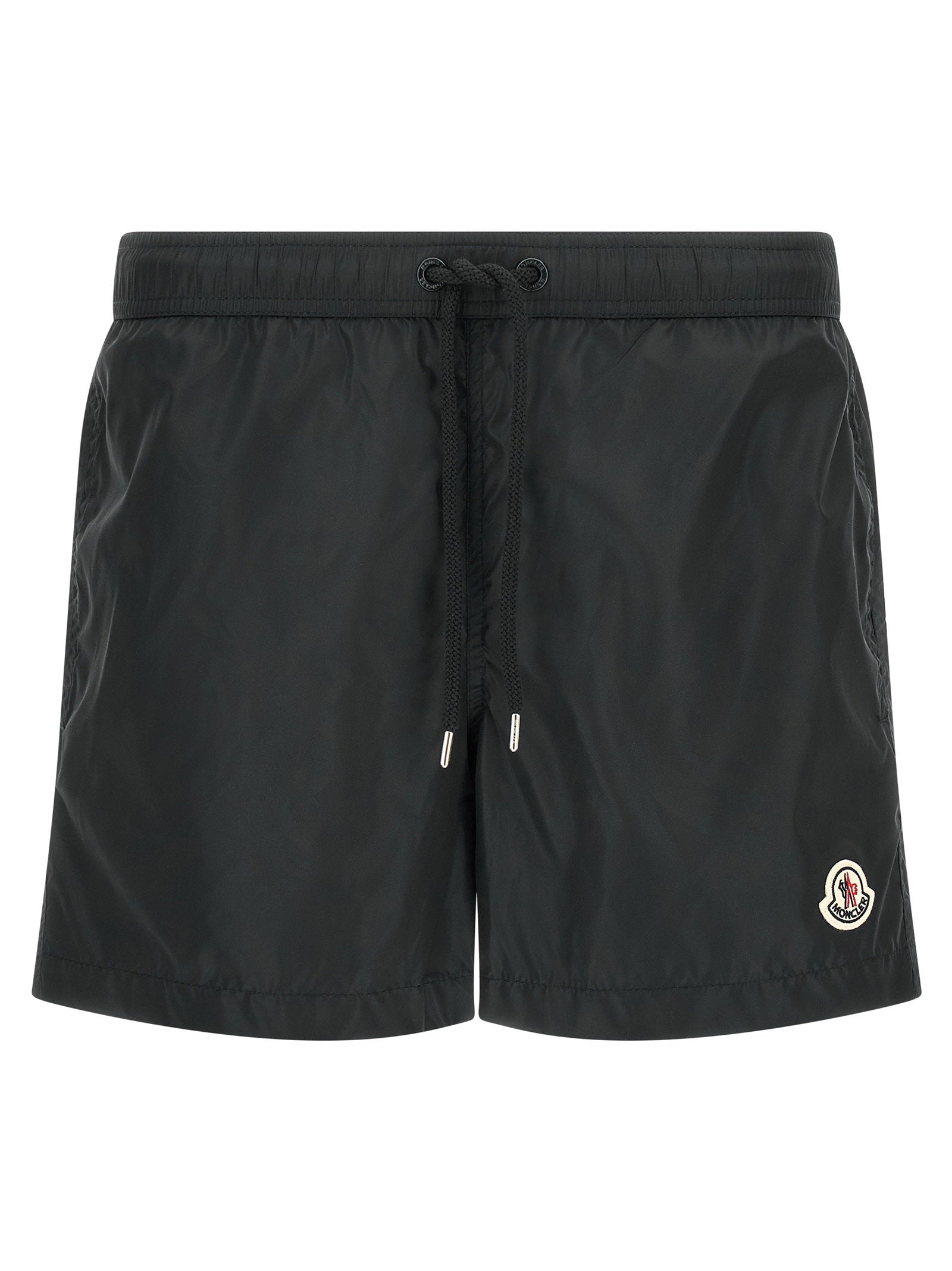 Moncler Logo Patch Swim Shorts – 100% polyamide