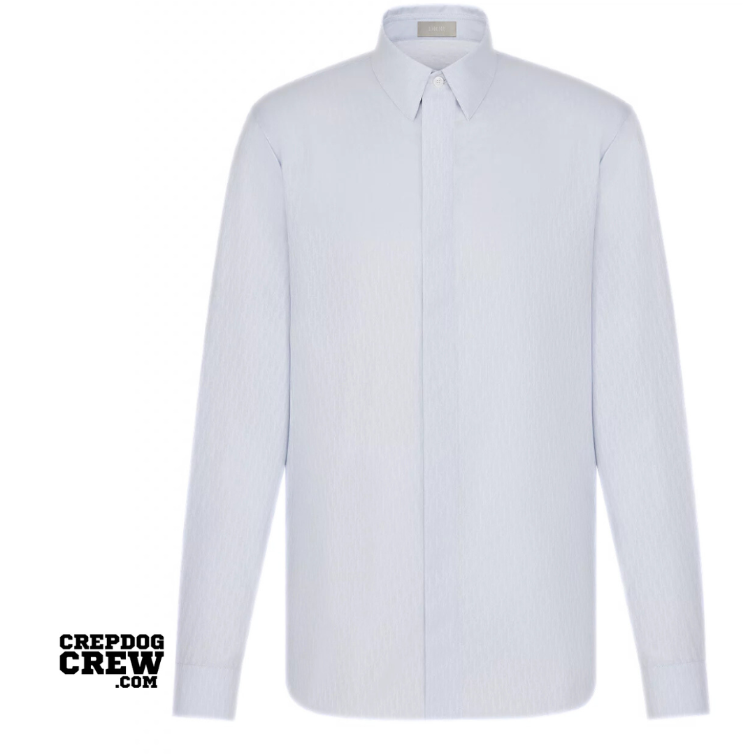 Christian Dior Dior Oblique Shirt Blue