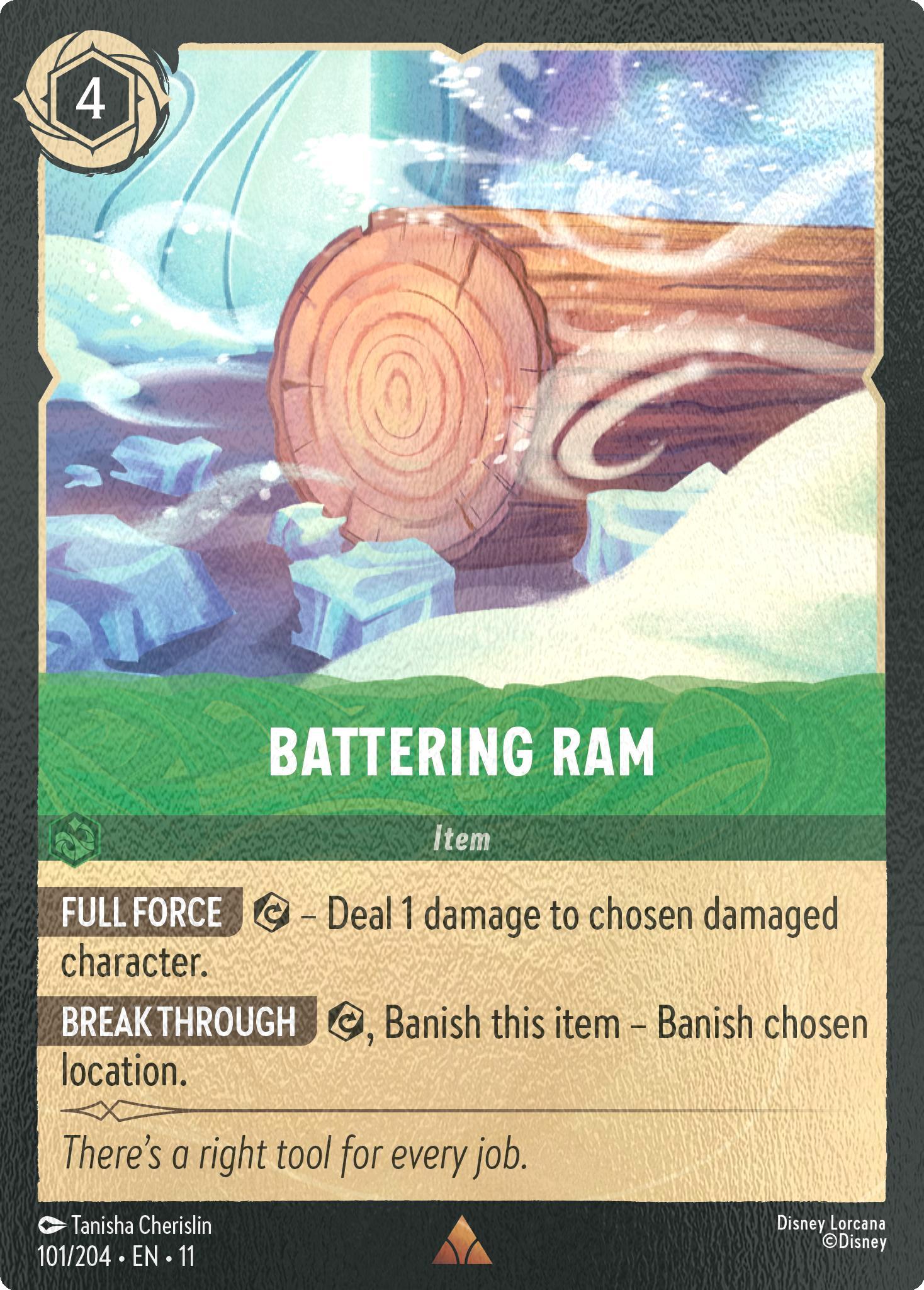 204 winterspell cold – Lorcana Battering Ram - 101/204 [Winterspell] [Cold Foil]