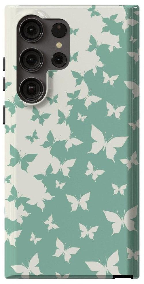 Casetry Butterfly Effect | Sage Colorblock Samsung Case
