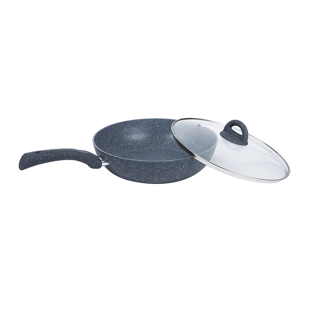Wonderchef Renewed Granite 26cm Non-Stick Wok (without Lid) - view 7