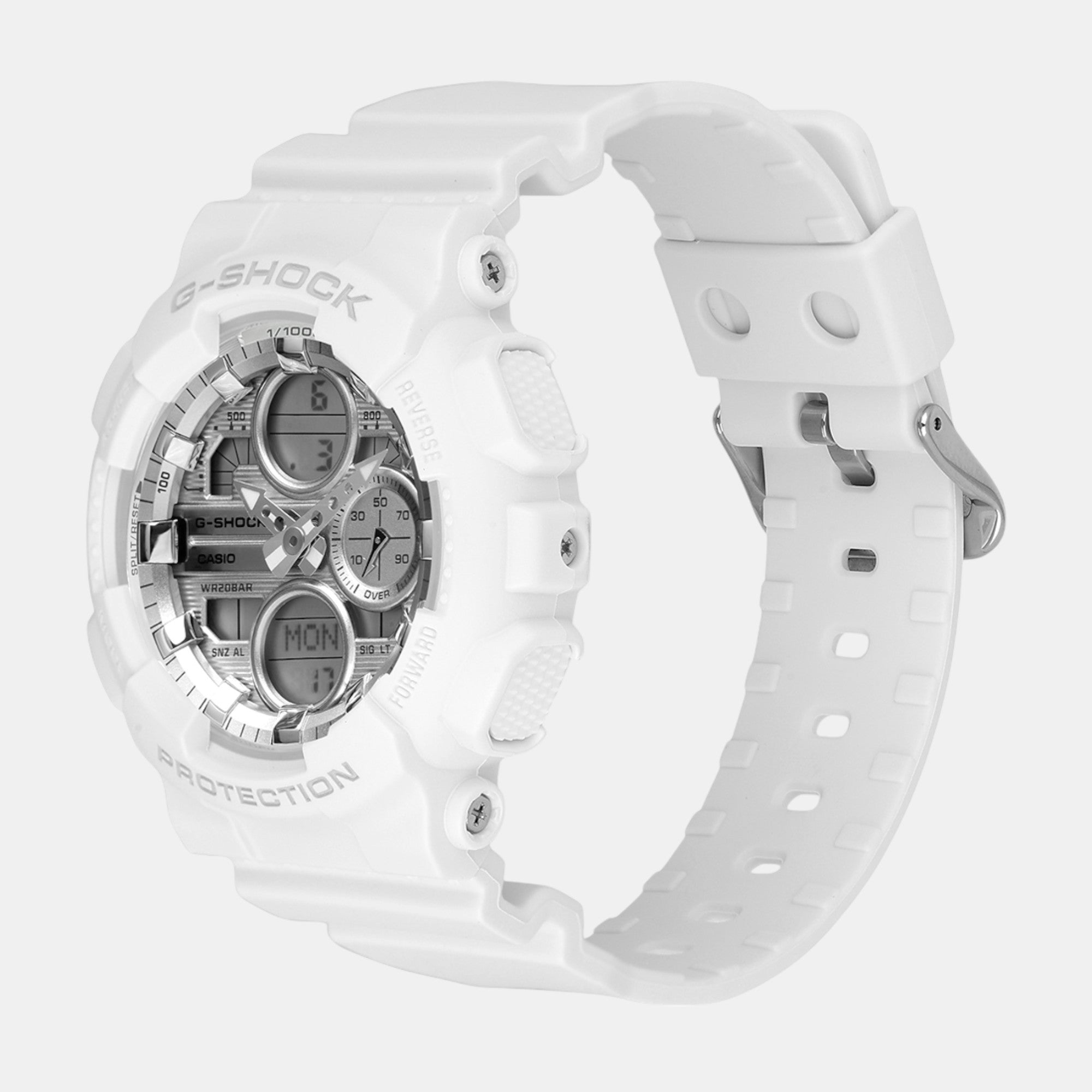 Casio G-Shock Women Quartz White Dial Analog-Digital Resin Watch G1562 - view 3