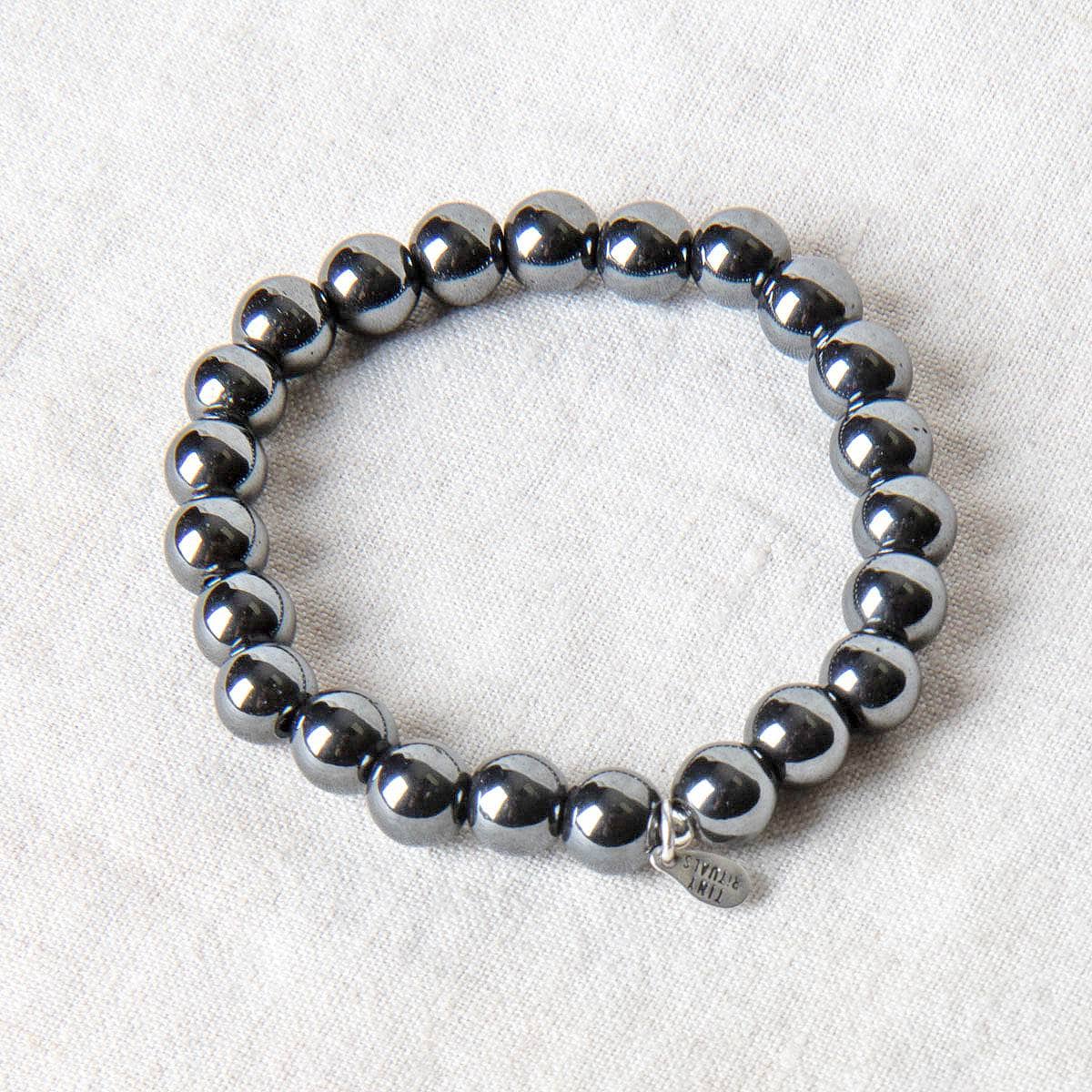 Tiny Rituals Hematite Energy Bracelet 8mm
