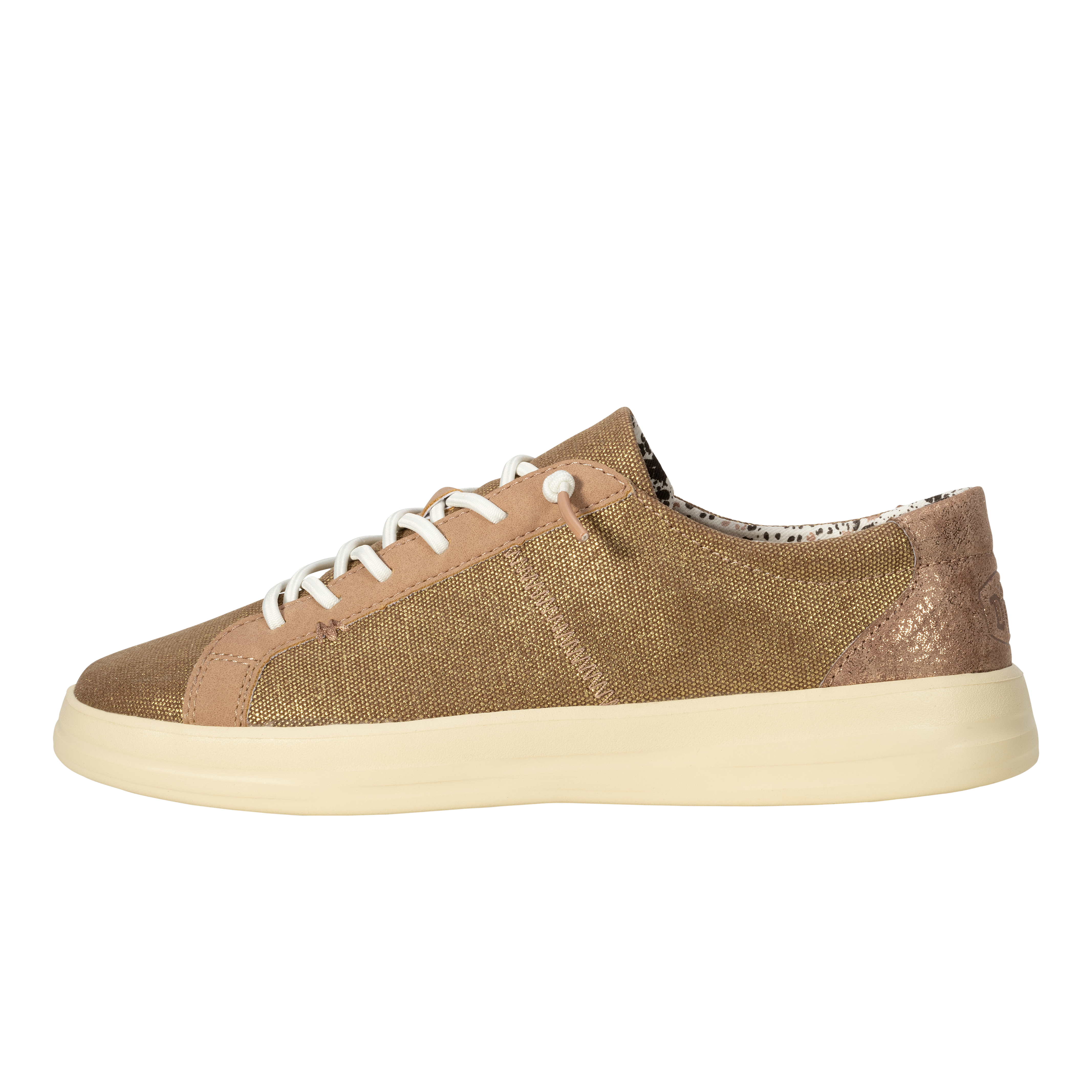 HEYDUDE shoes Karina Shimmer - Rose Gold – Women's