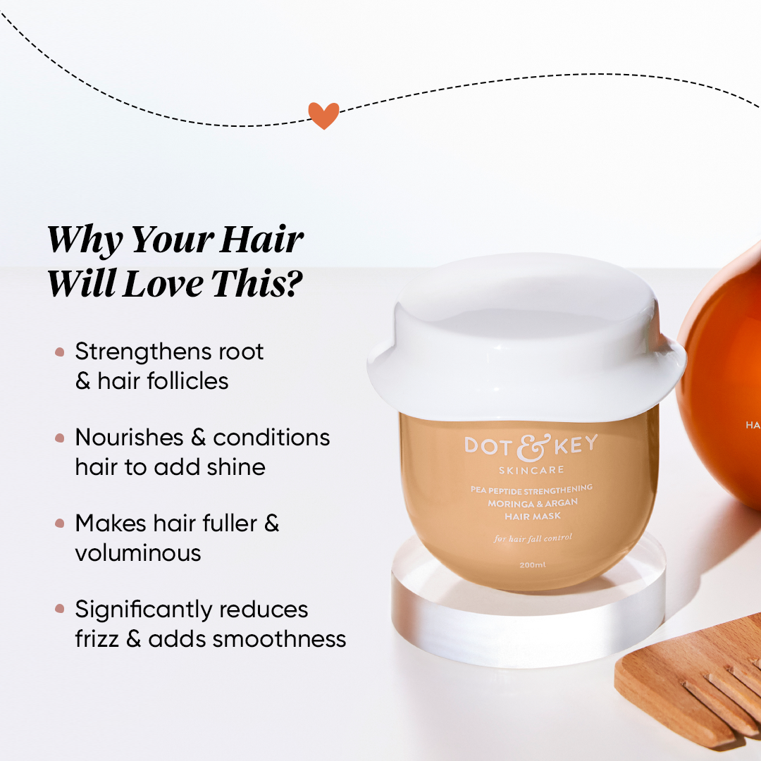 Dot & Key Hair Mask with Moringa + Argan Oil - view 3