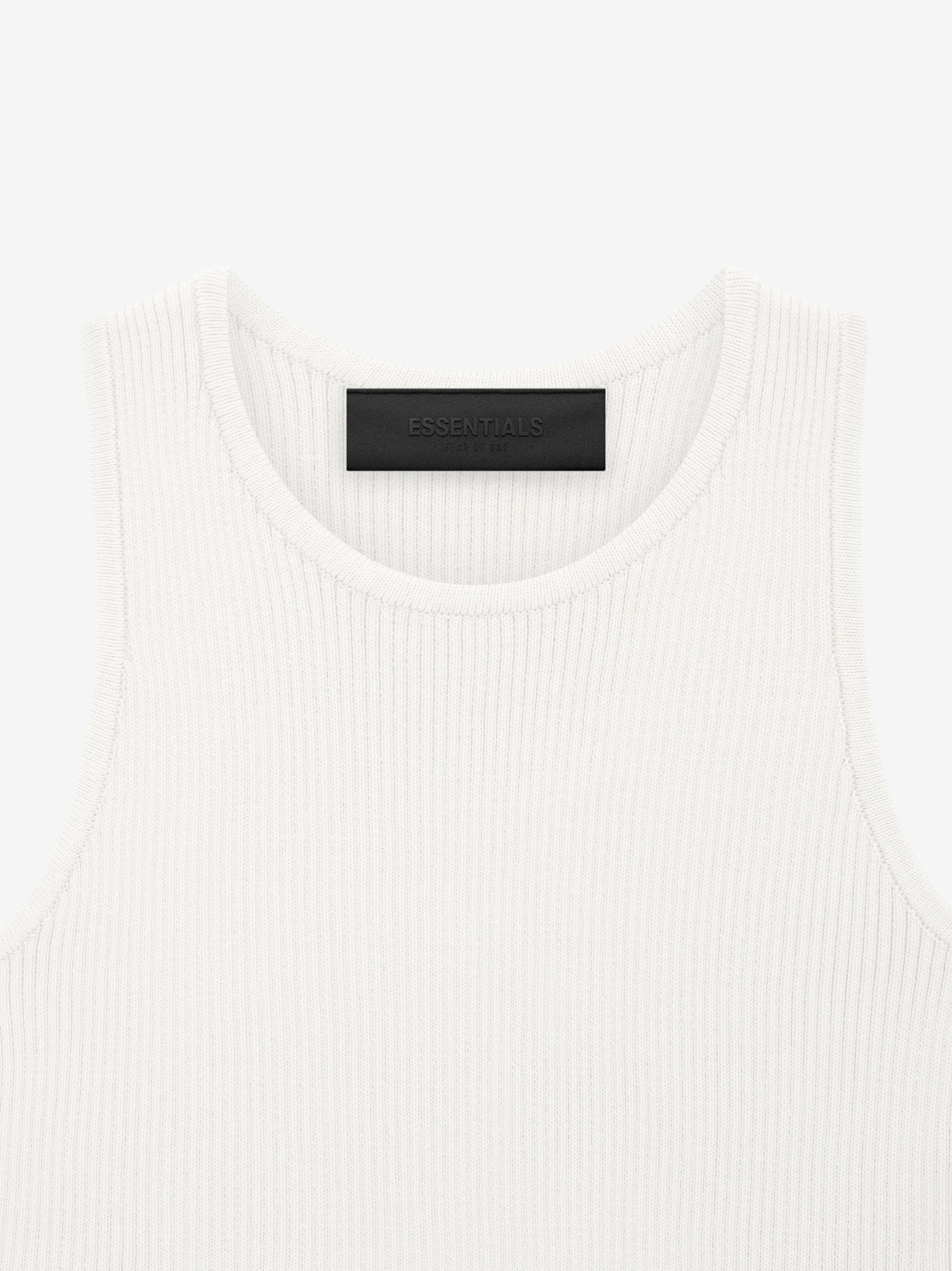 ESSENTIALS Womens Sport Tank – Cloud Dancer - view 3