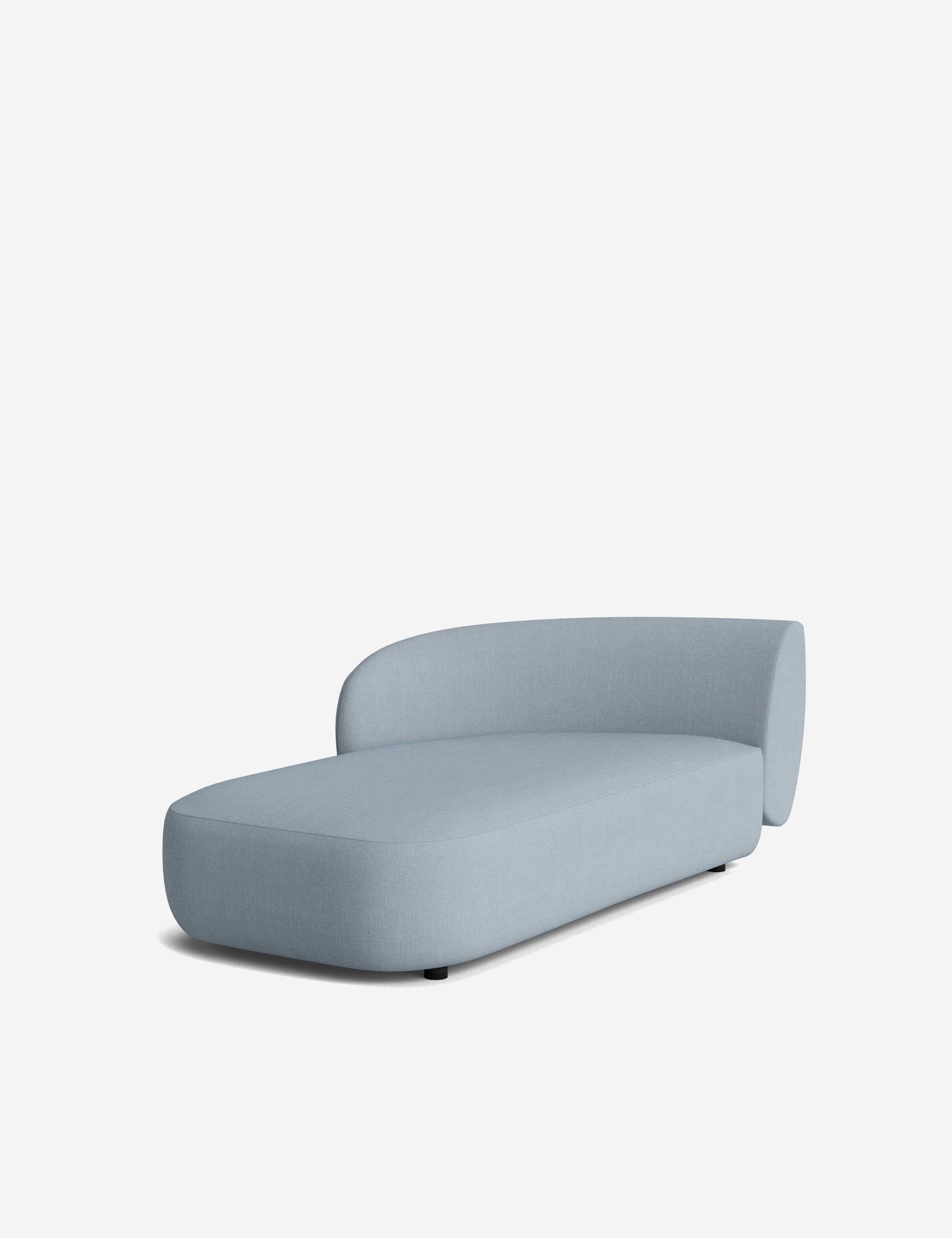 Lulu and Georgia Claret Modular Left Chaise - view 92