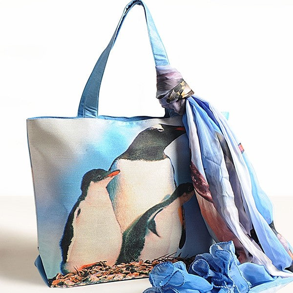 Swayam India Cute Carry Bag with Scarf – SCF 924 - view 2