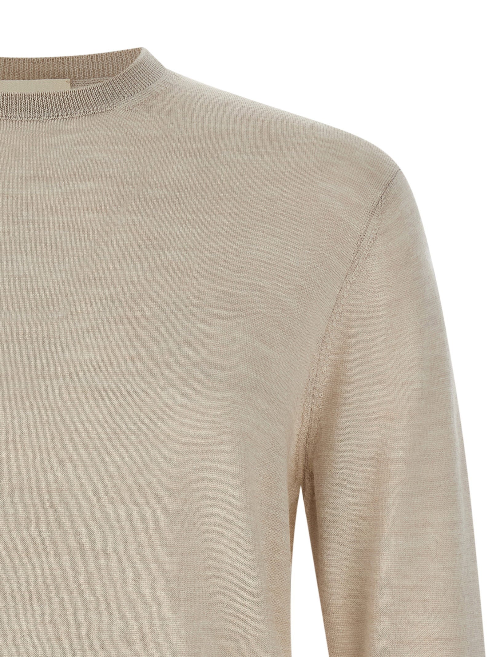 Ma'ry'ya Wool And Silk Sweater – 70% wv, 20% se, 10% ws - view 3
