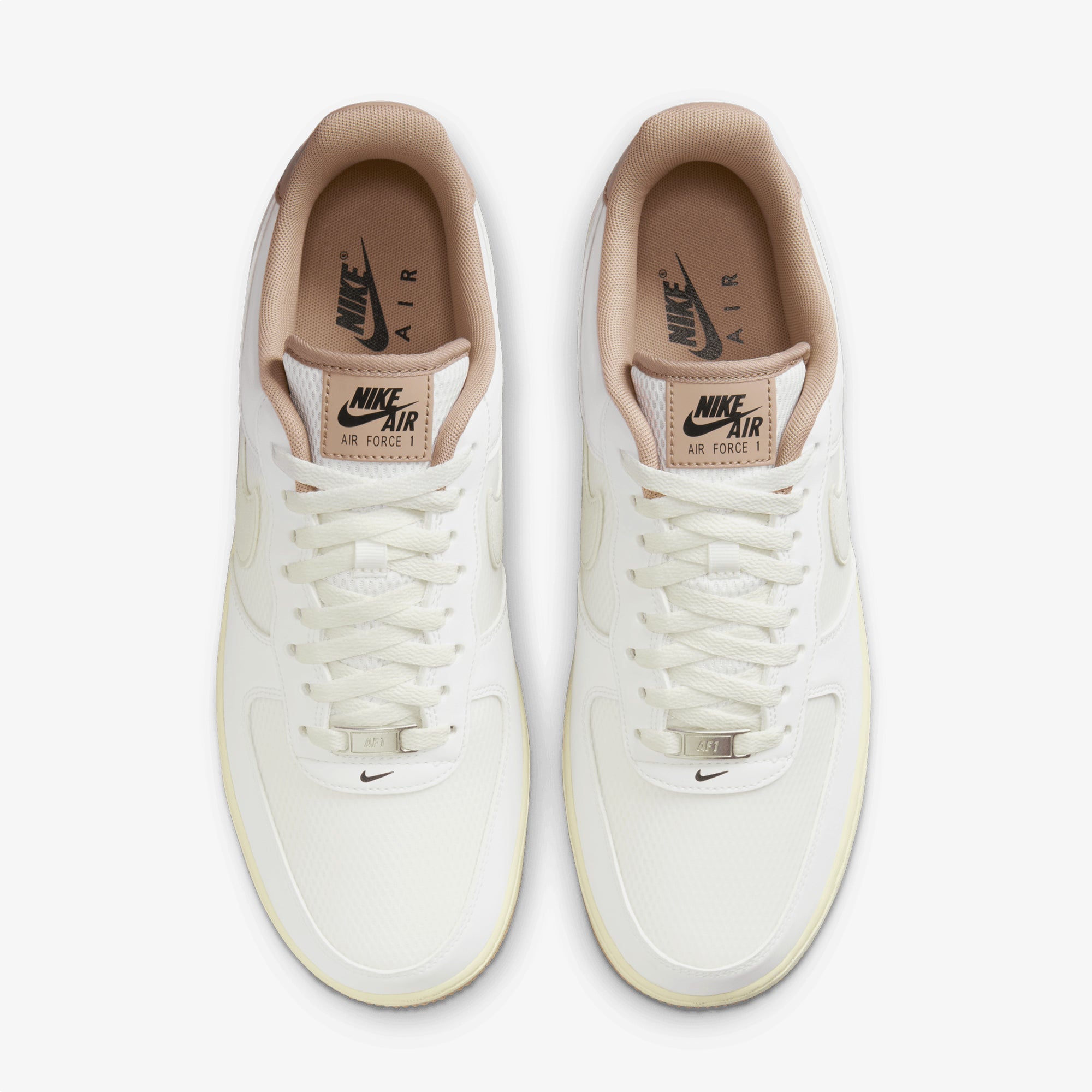 Nike | Air Force 1'07 Lv8 { Summit White/summit White-khaki - view 2
