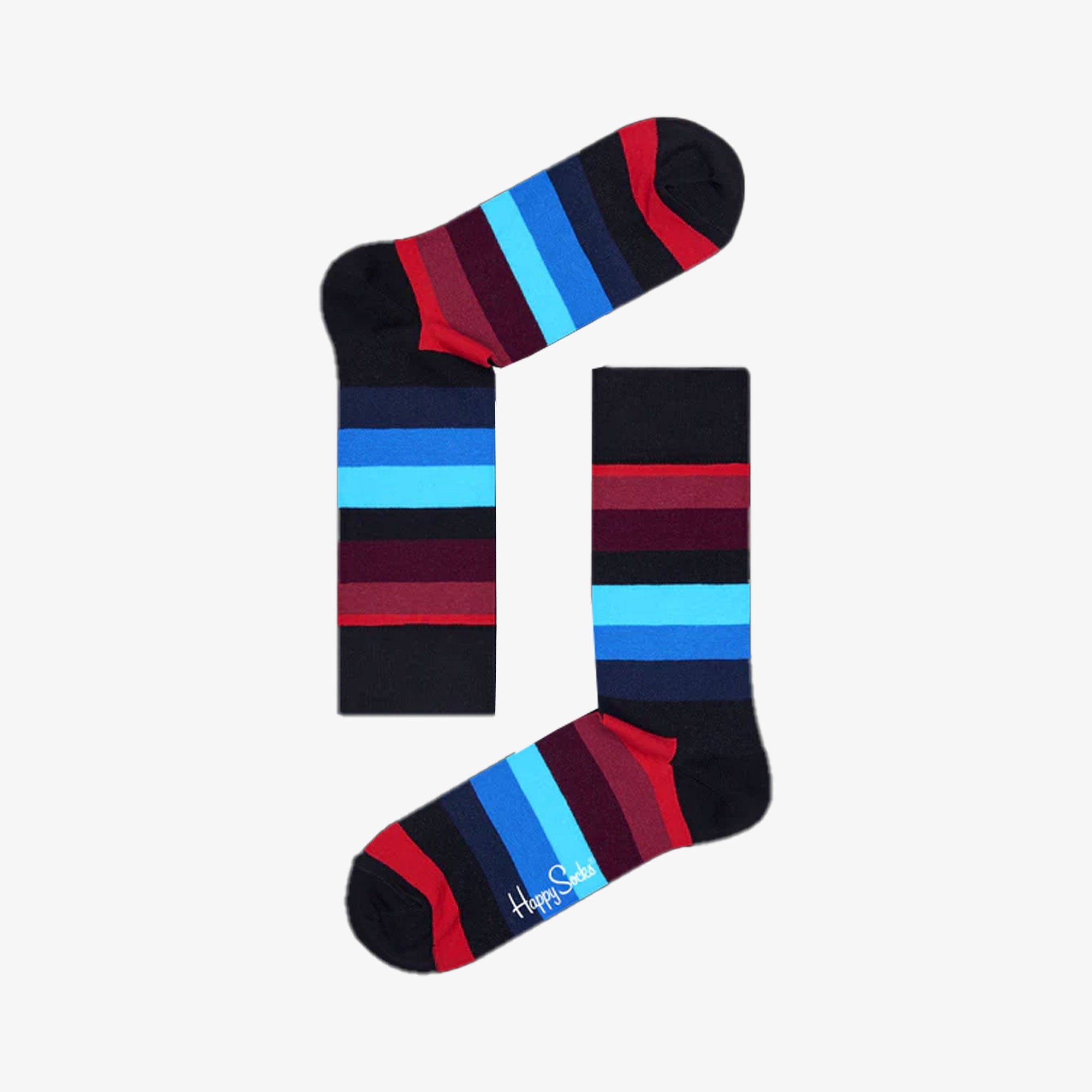 Happy Socks | STRIPE SOCK { MULTI/BLACK