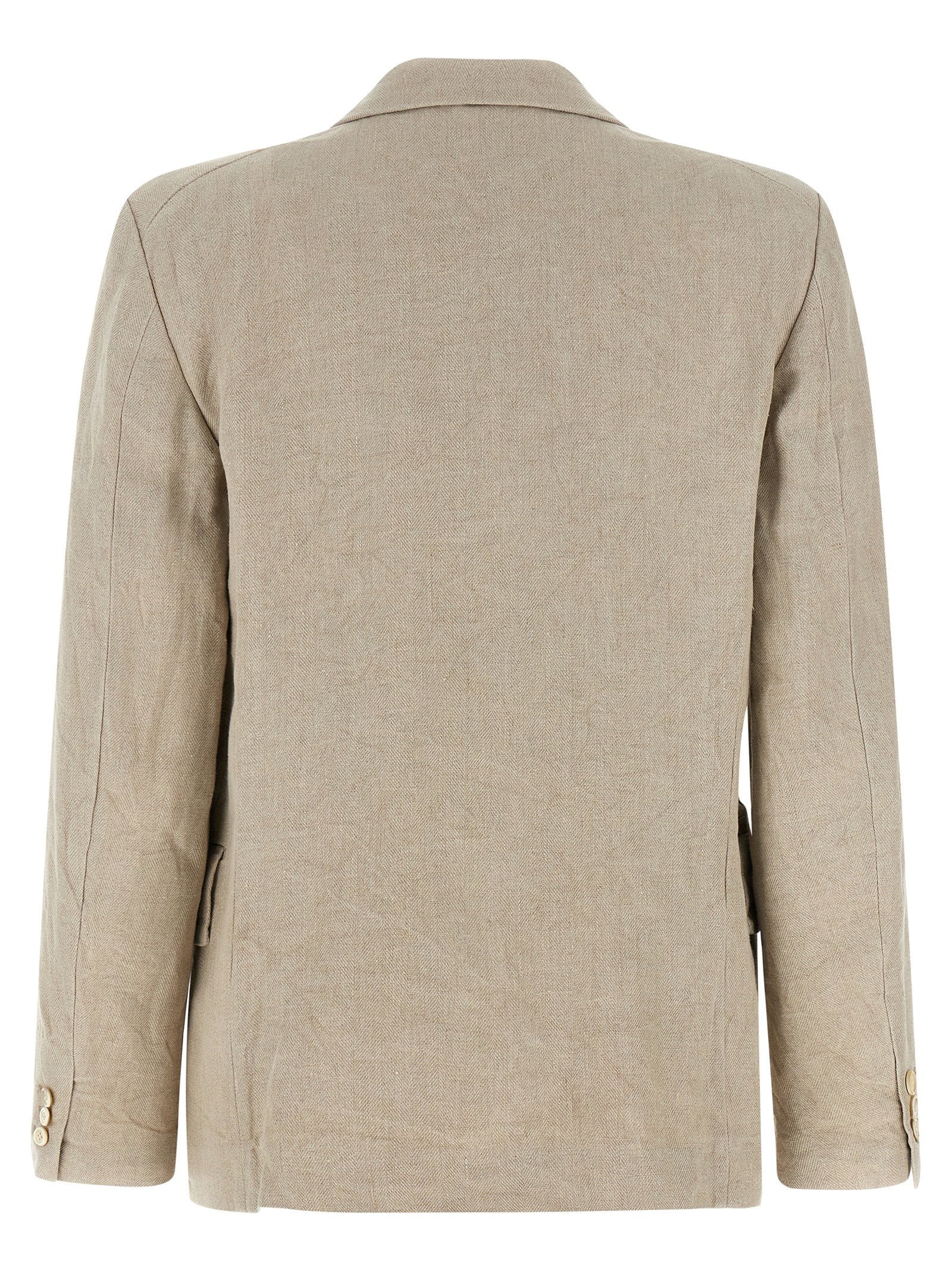 Comme Des Garcons Double Layer Lapel Blazer – 100% linen - view 2